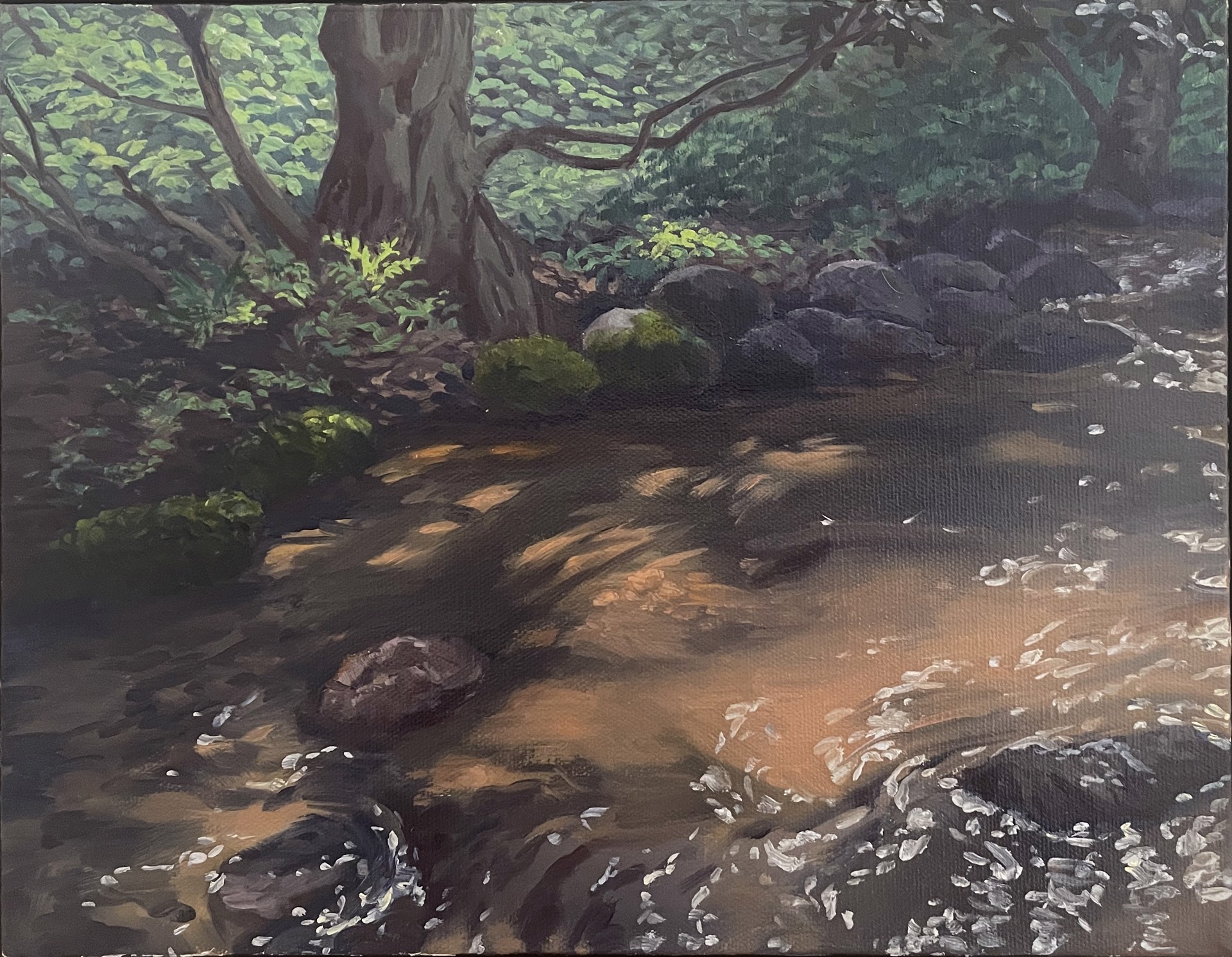peach bottom creek by Bepe Kafka
