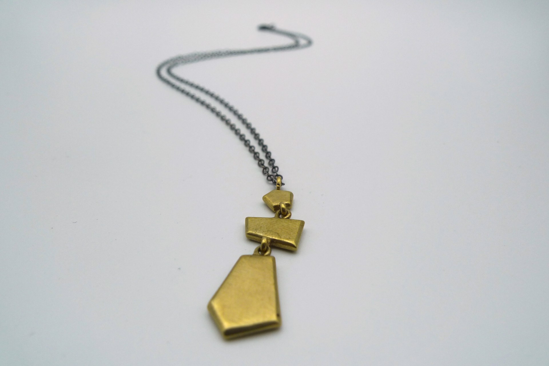 Faceted Stacked Necklace by Leah Staley