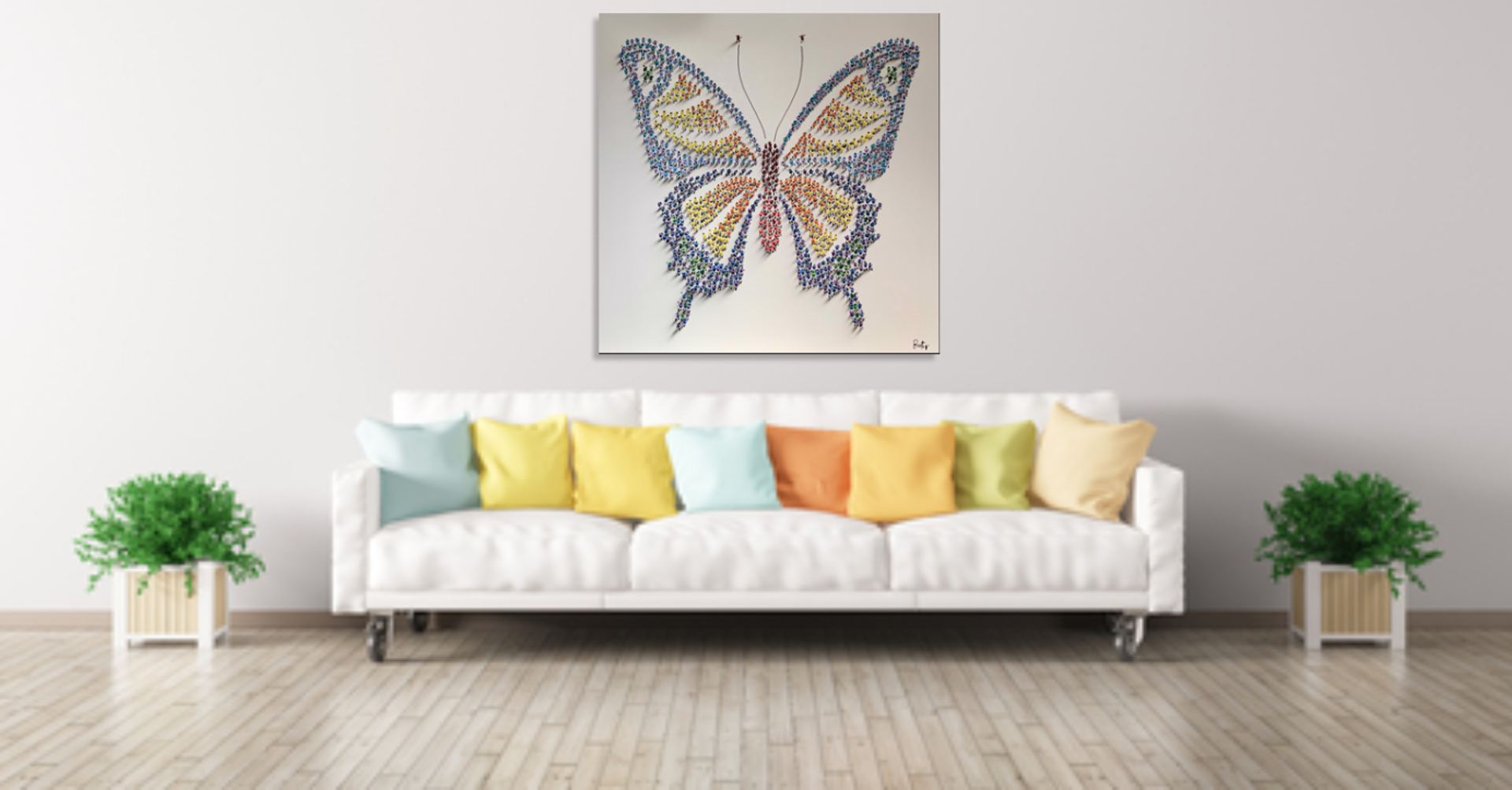 Butterfly I by Francisco Bartus