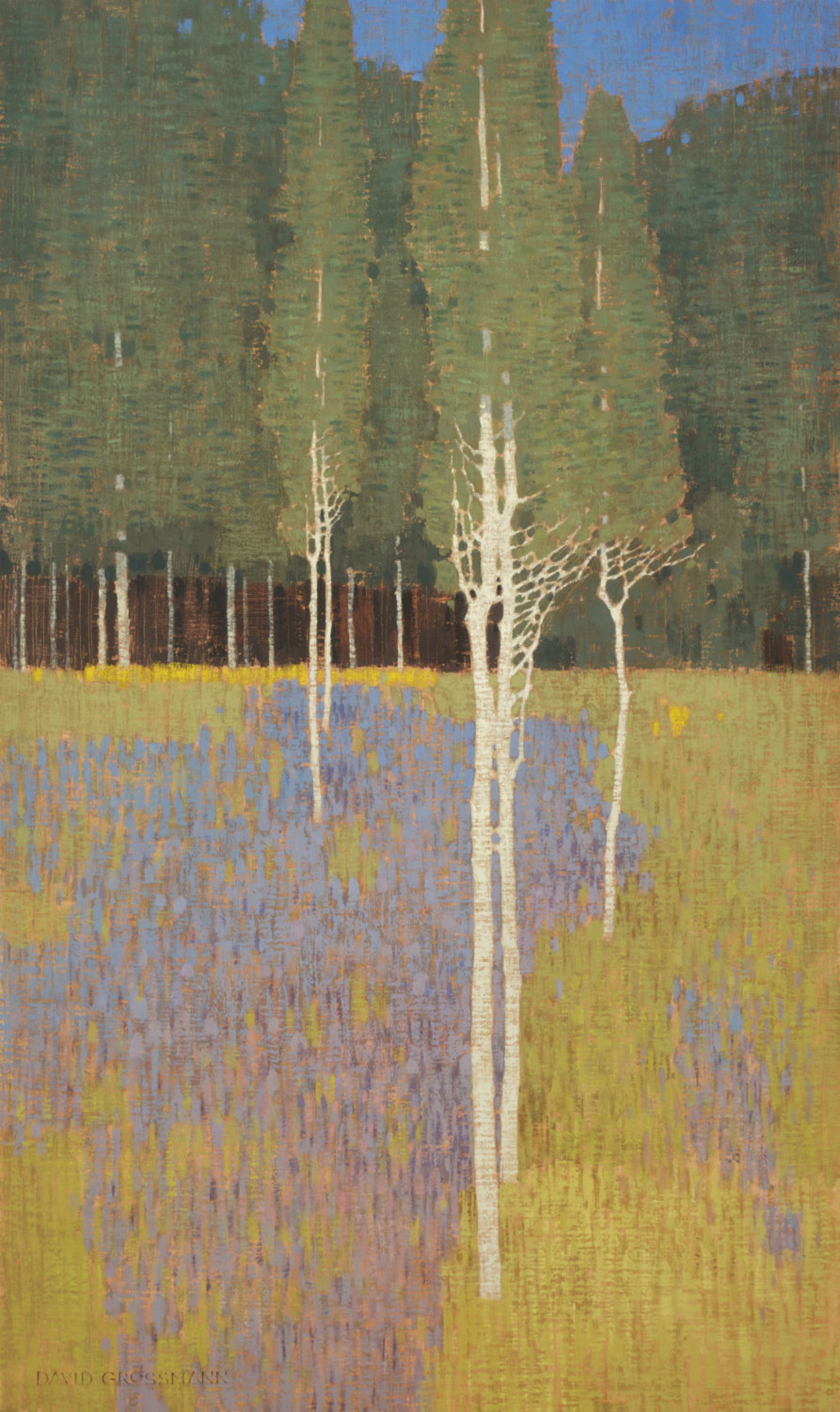 Flower Patterns and Forest Edge Commission by David Grossmann