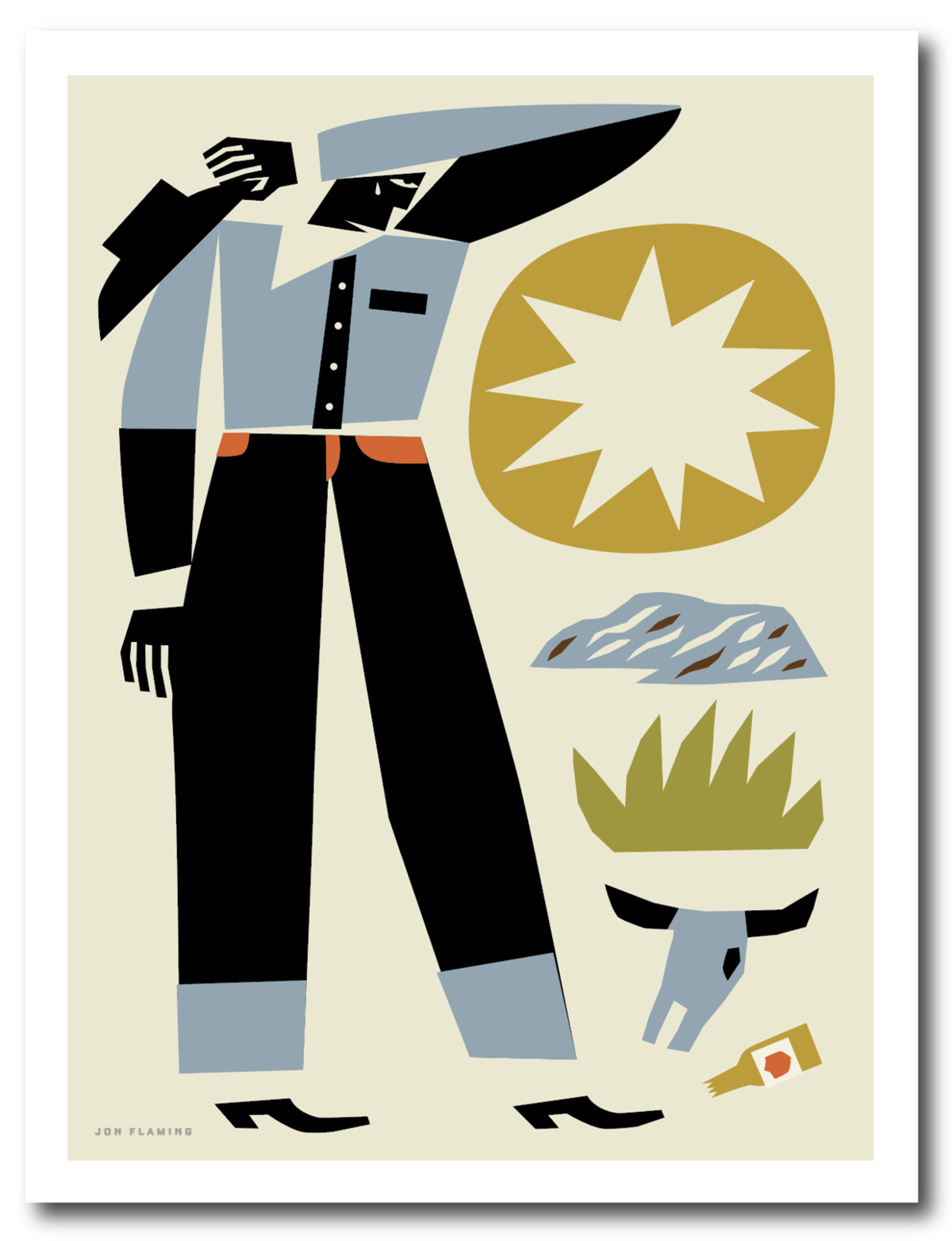 Summer in Big Bend by Jon Flaming Prints Foltz Fine Art