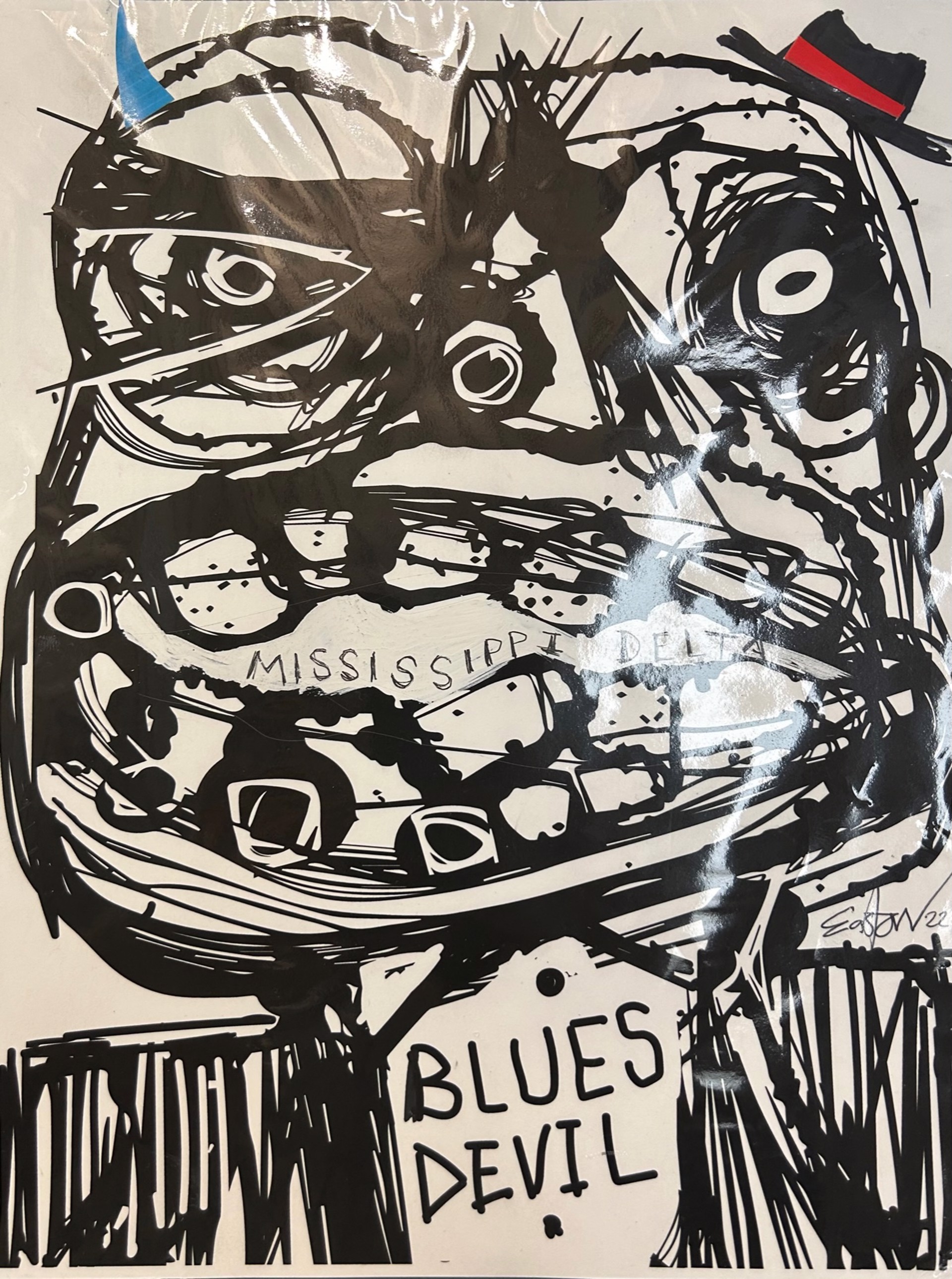 "The Blues Devil #1" by Easton Davy