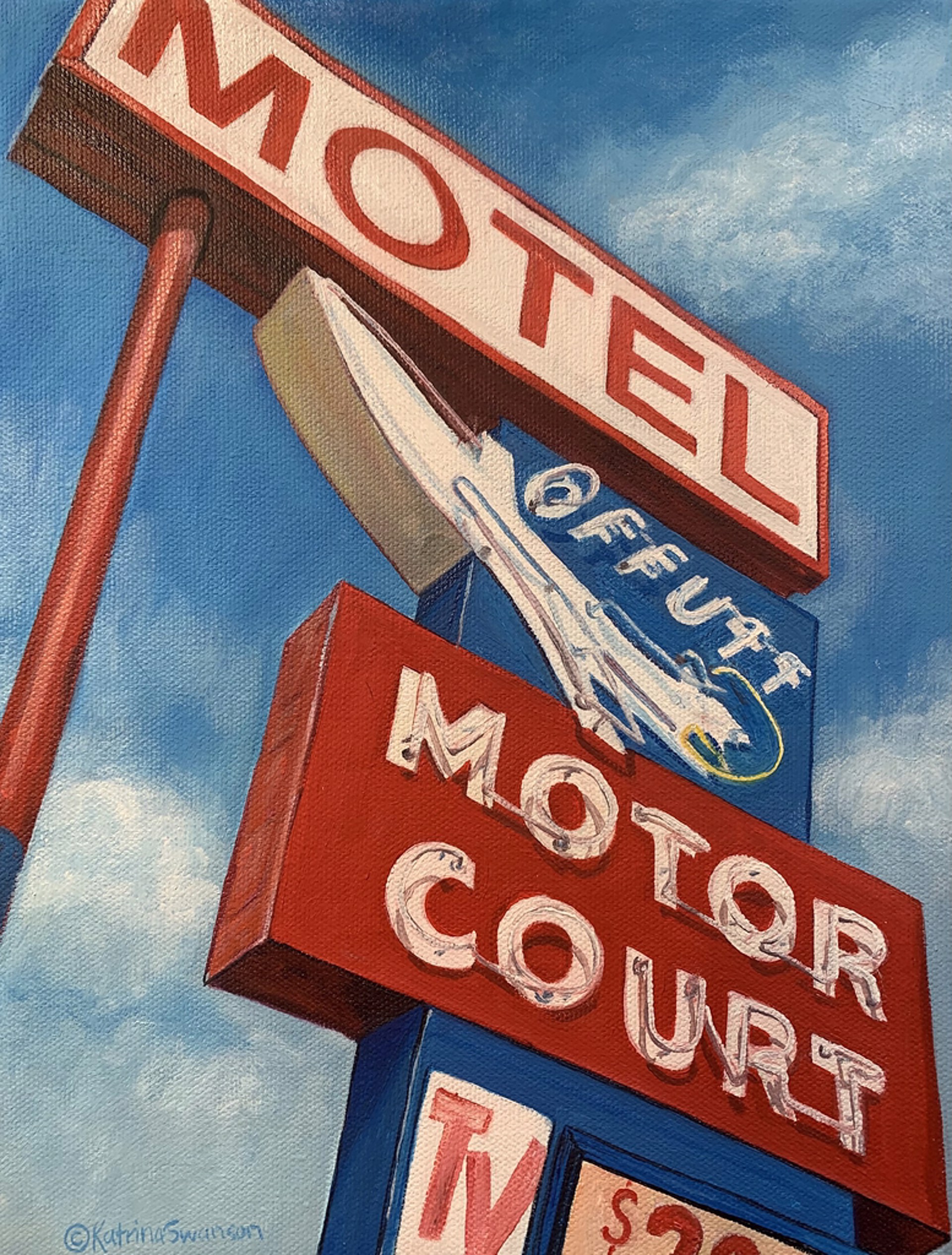 Offutt Motor Court by Katrina Swanson