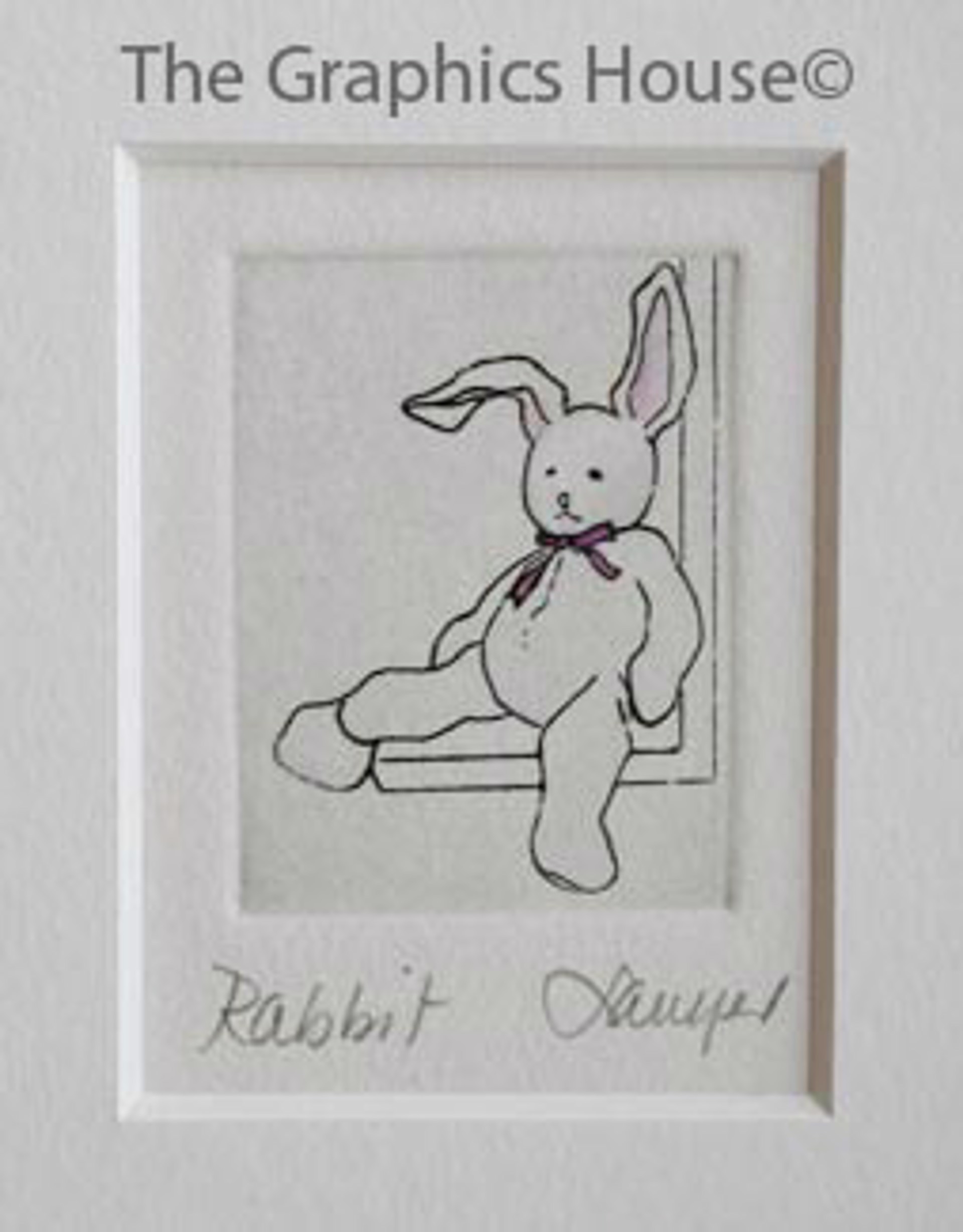Rabbit (unframed) by Anne Sawyer