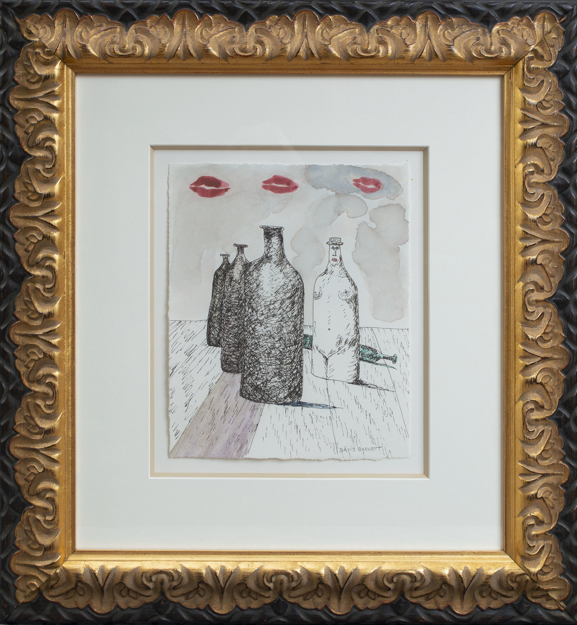 Homage to Rene Magritte II by David Barnett