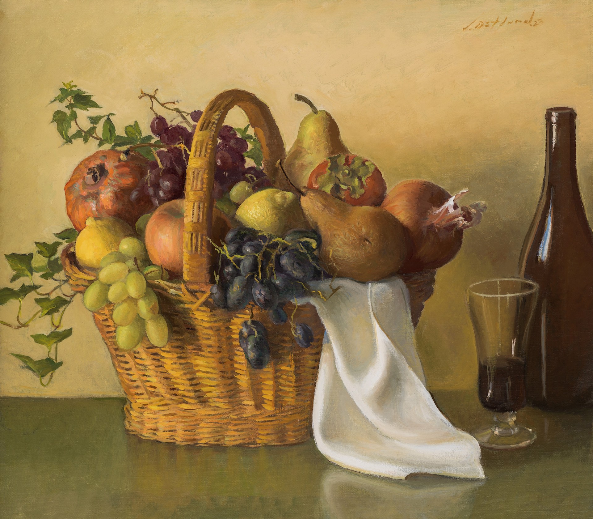 Basket of Fruit by Jim Ostlund