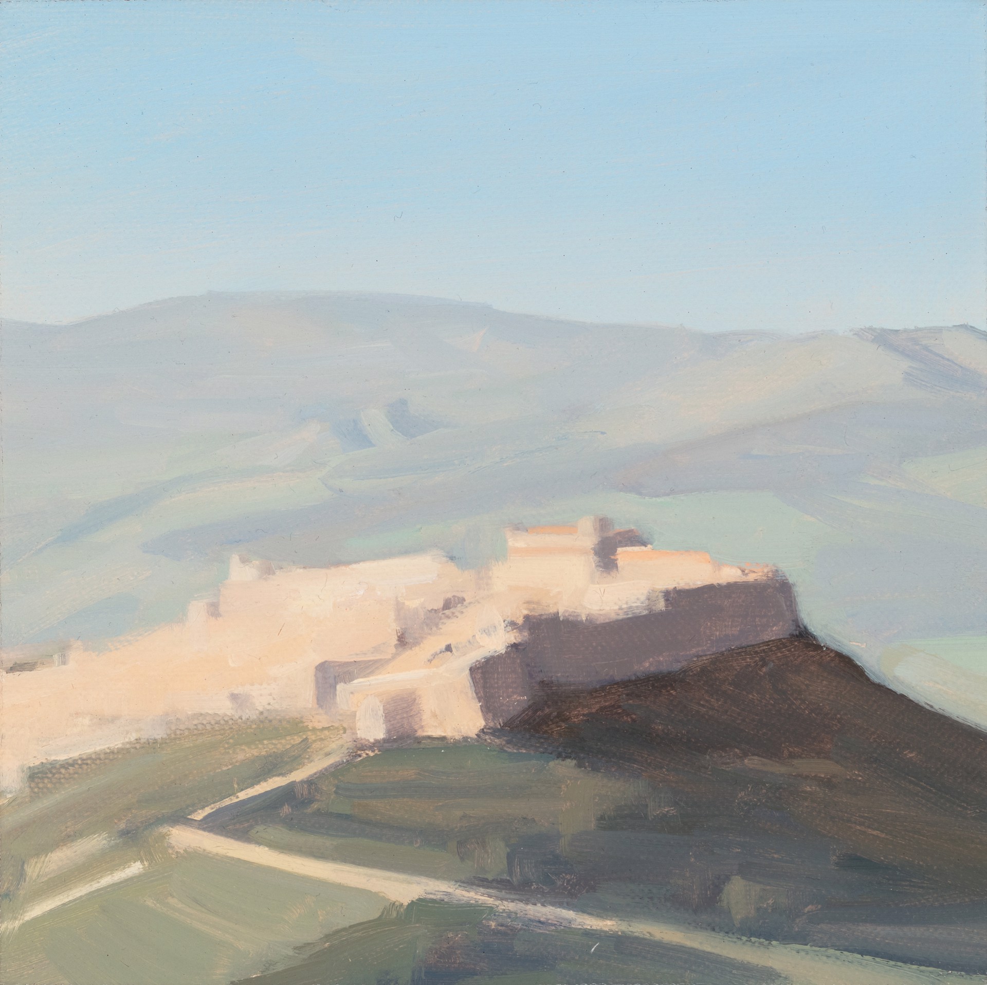 Calascibetta, from the Castello by Diana Horowitz