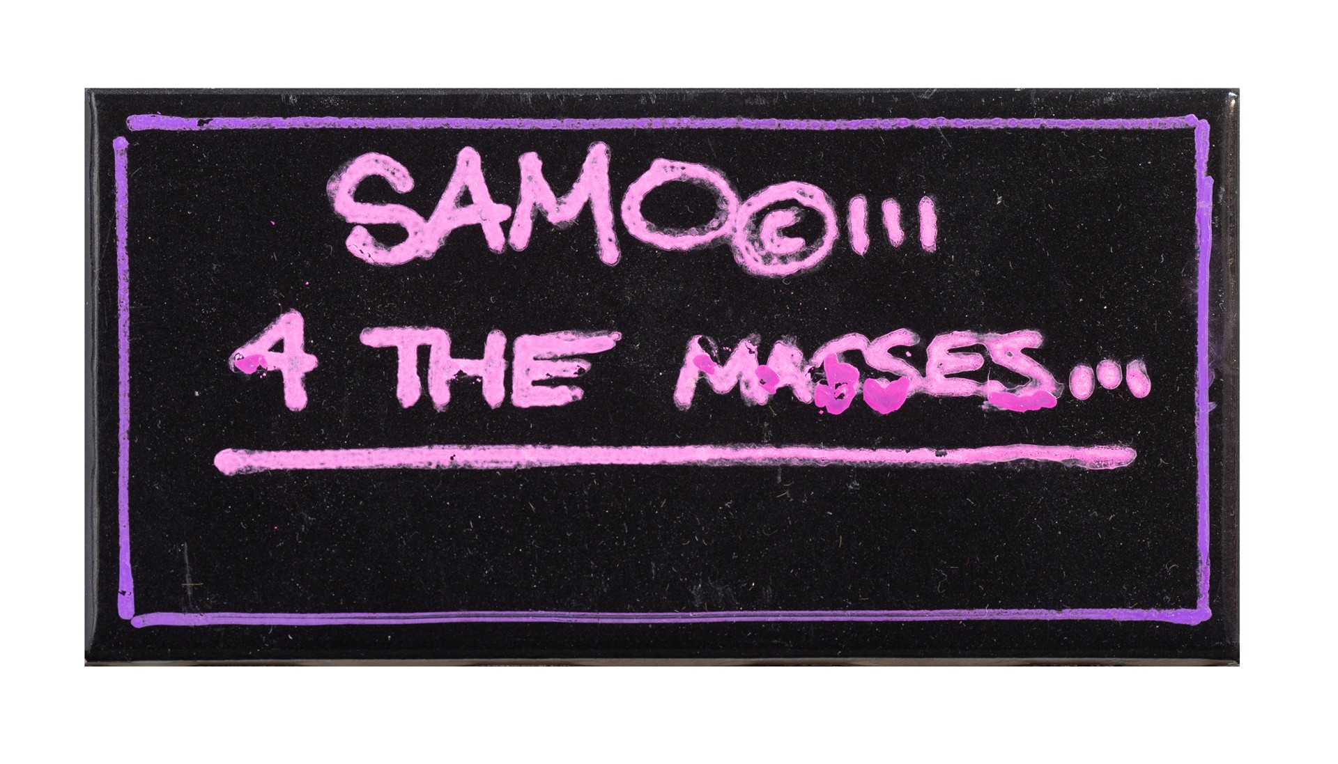 SAMO 4 The Masses by Al Díaz