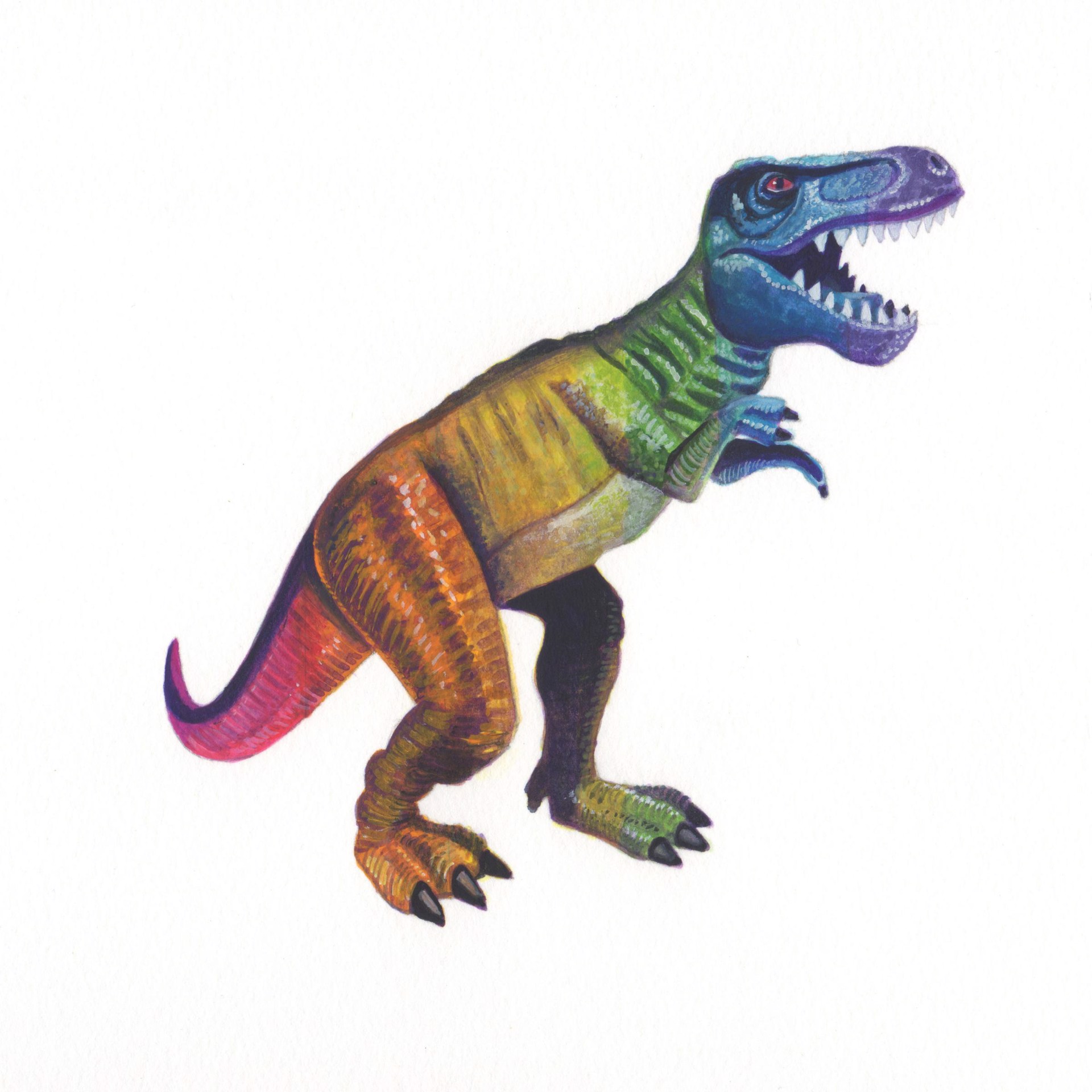 Rainbow Rex by Colleen Critcher