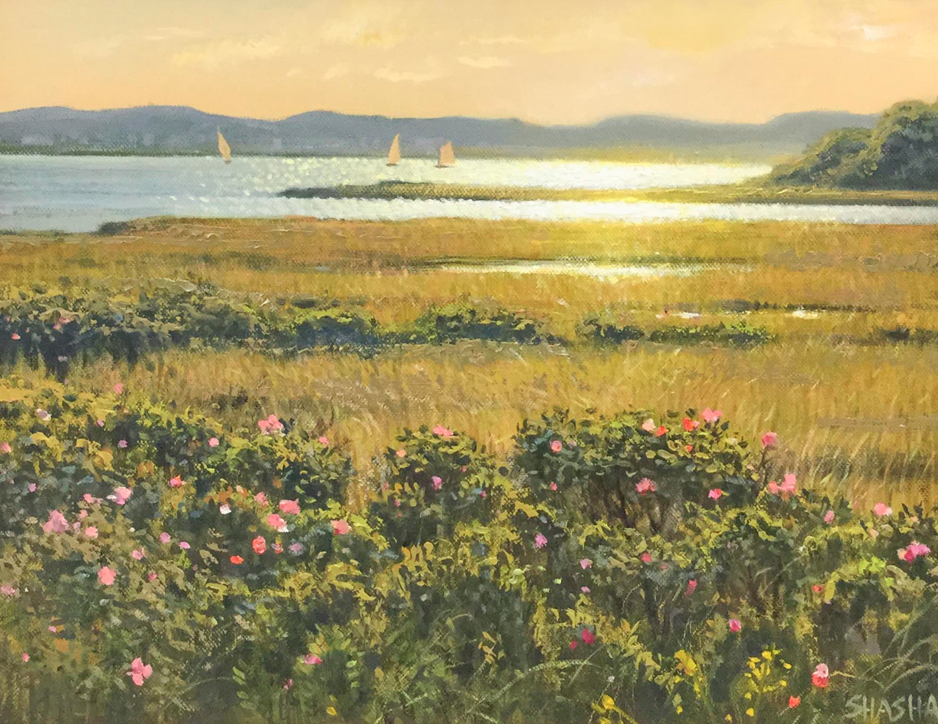 West with the Roses by Mark Shasha