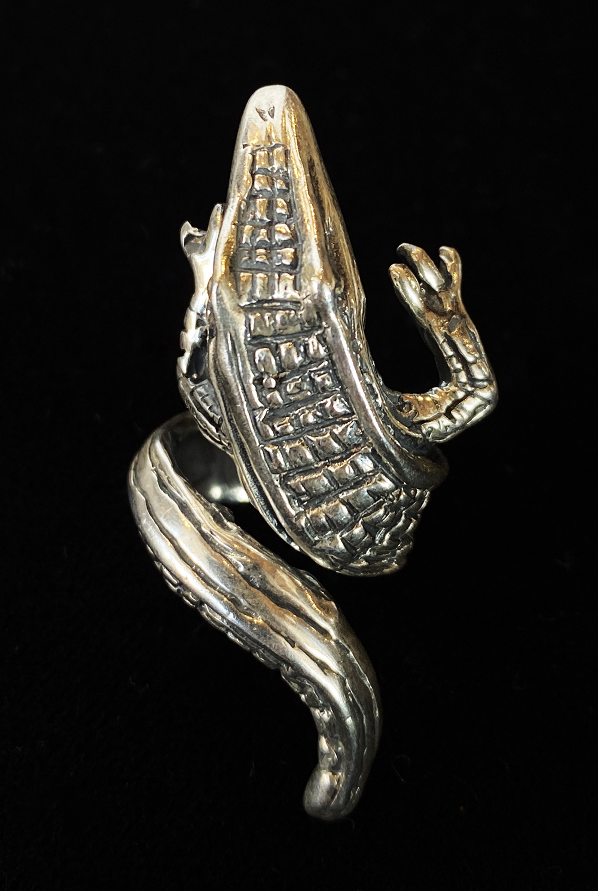 Aligator Ring by Artist Unknown