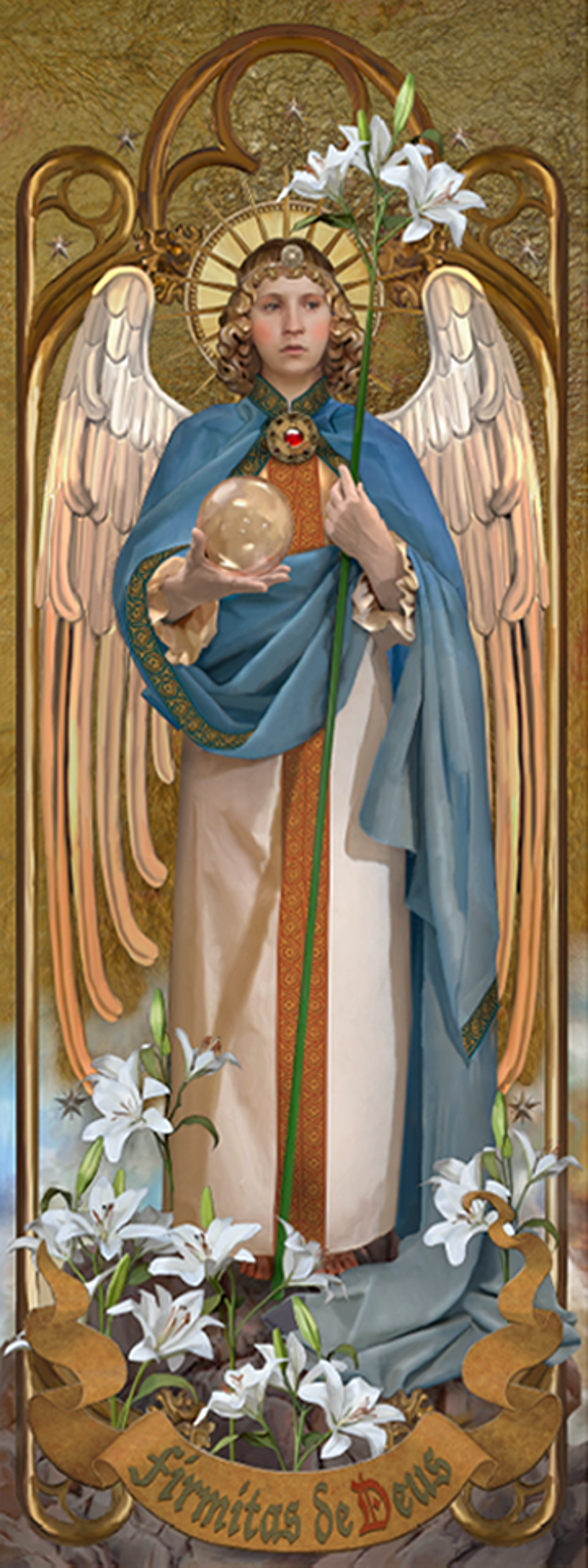 Archangel Gabriel by John Blumen