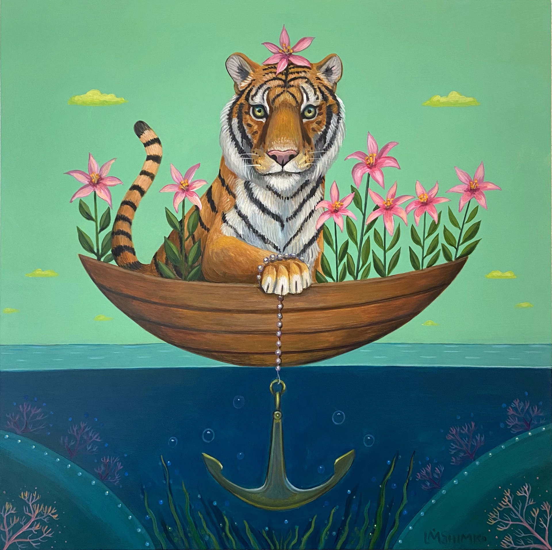 Ballast Tiger Lily by Lisa Shimko