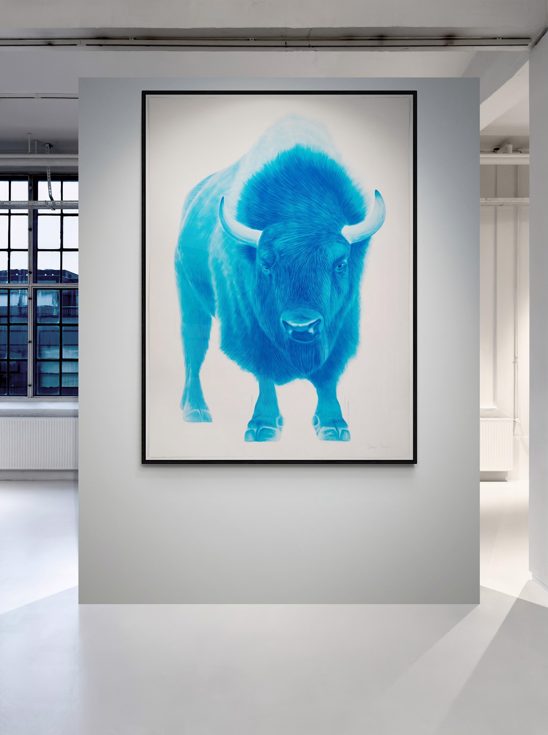 Blue Bison by Steve Snell