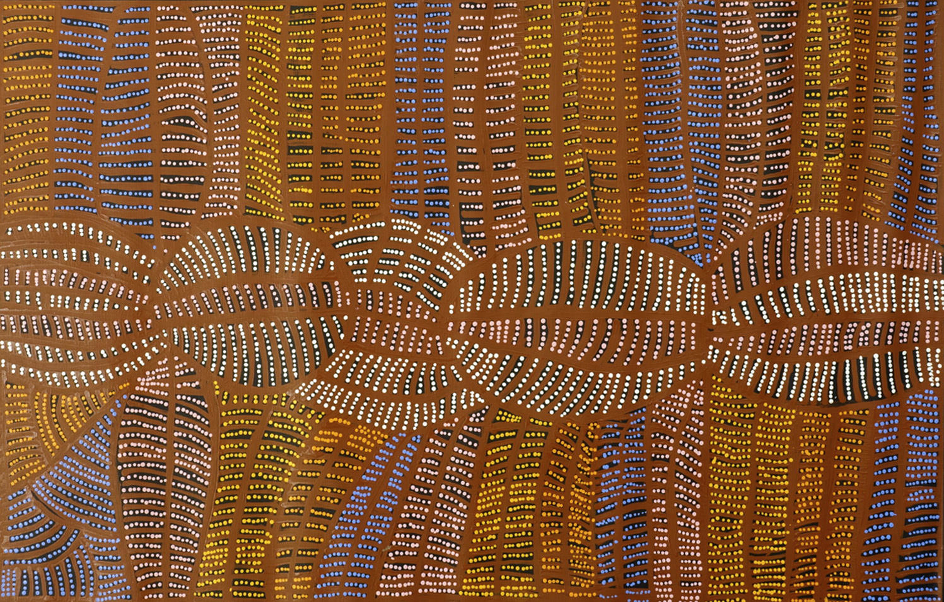 Papa Tjukurrpa - Nyumannu by Doris Bush Nungarrayi