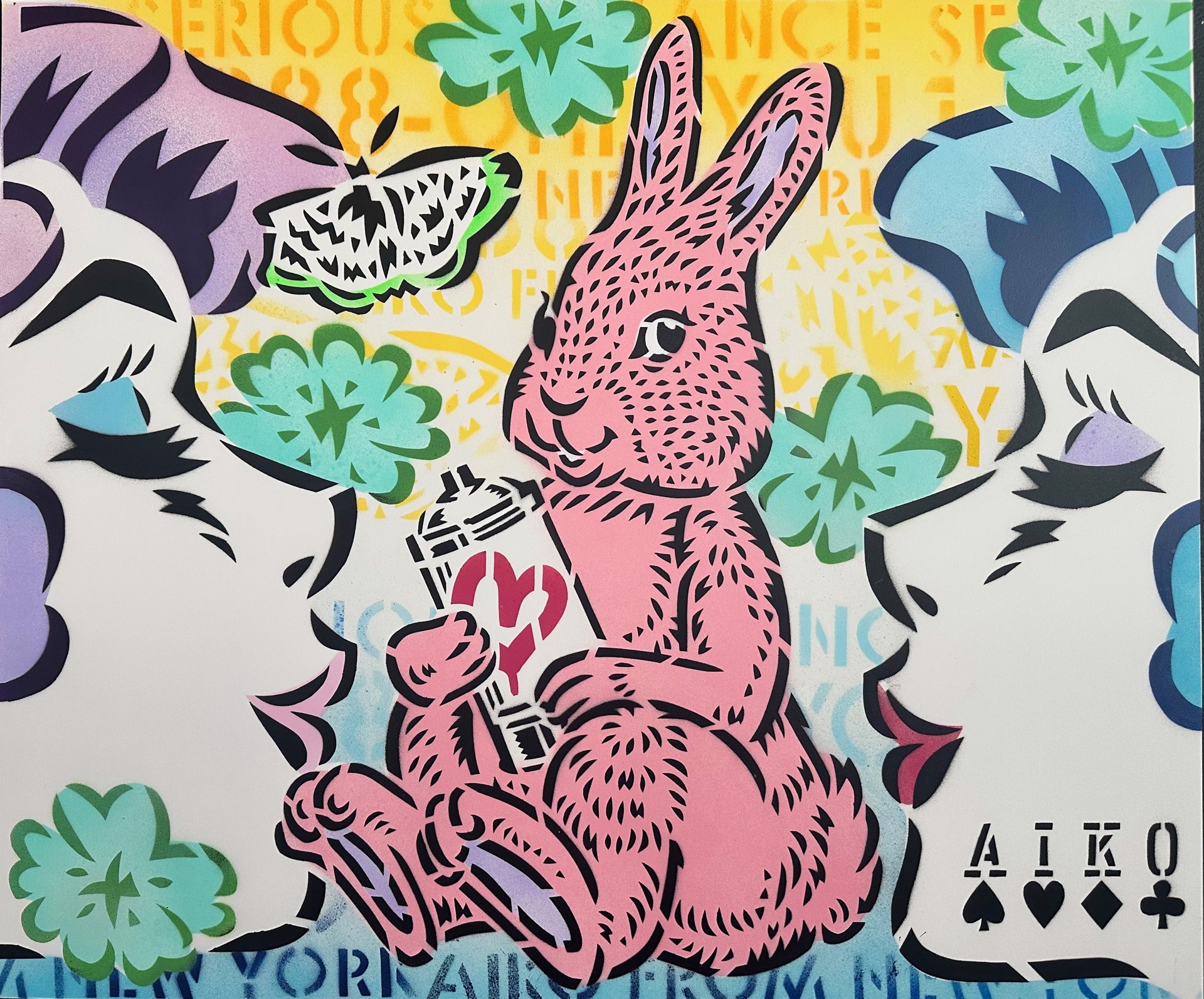 Bunny with kisses by AIKO | GGA GALLERY