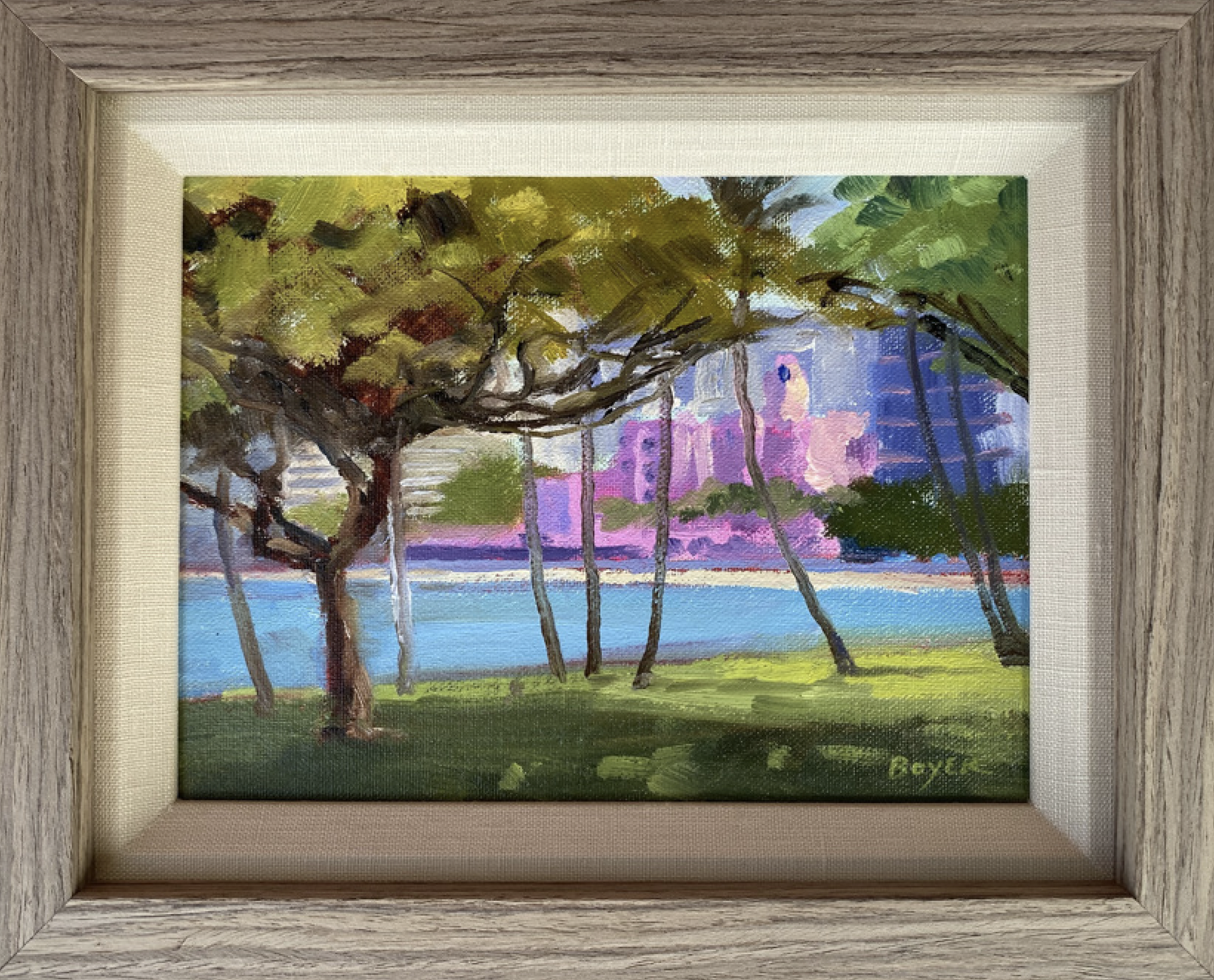 Pink Palace Waikīkī by Lynne Boyer