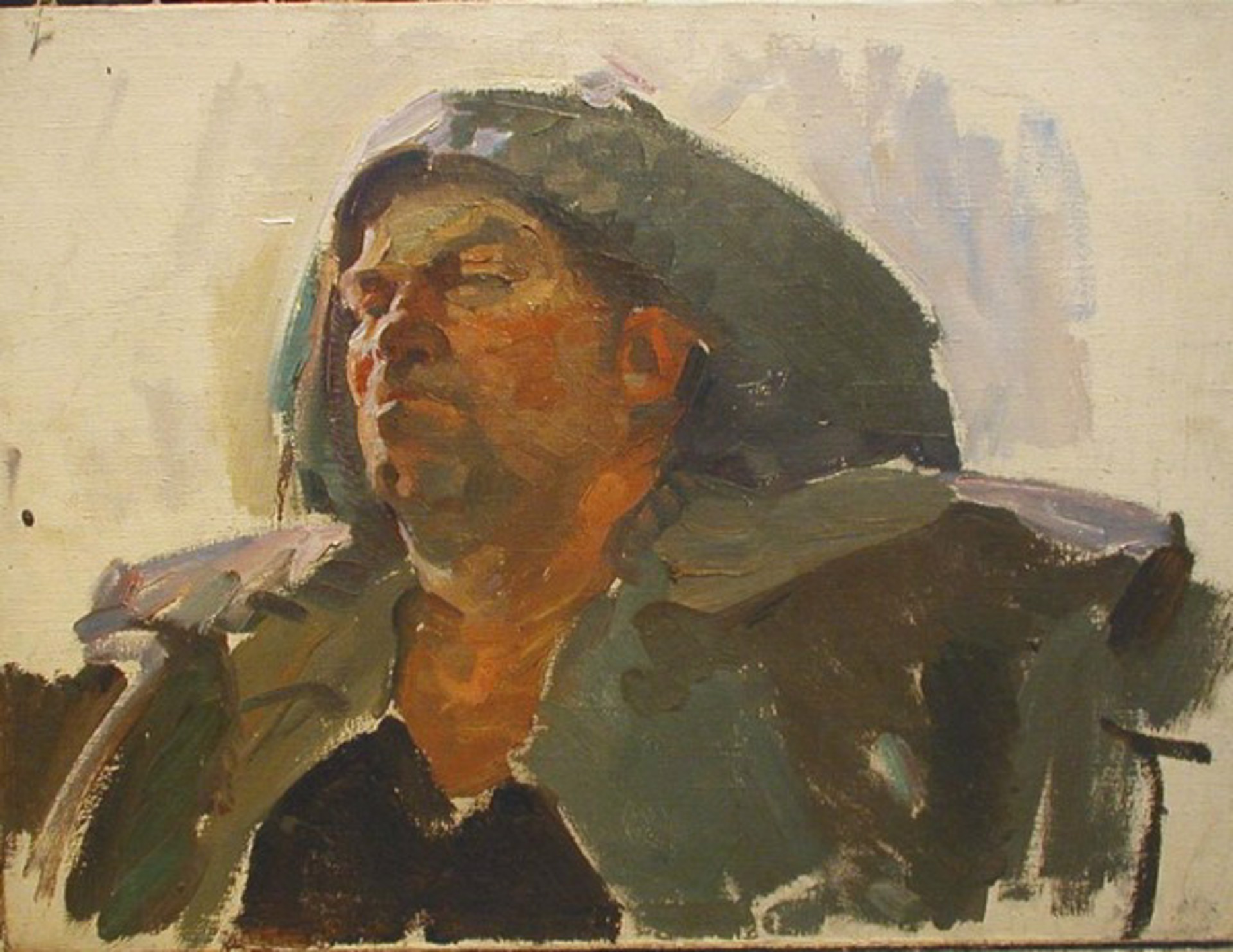 Fisherman by Lev Vitkovsky