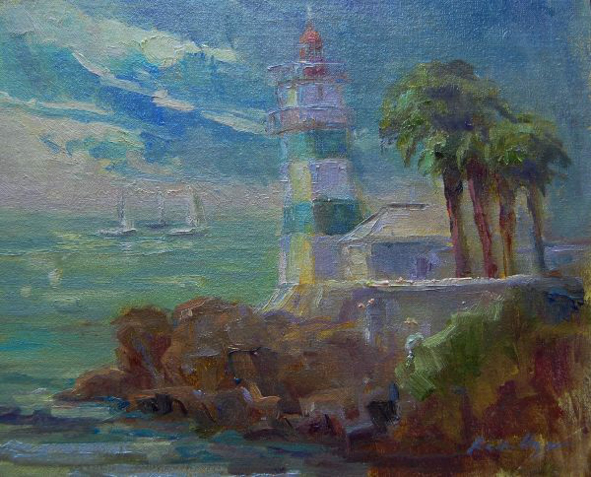 The Building of the Navy in Cascais by Karen Hewitt Hagan
