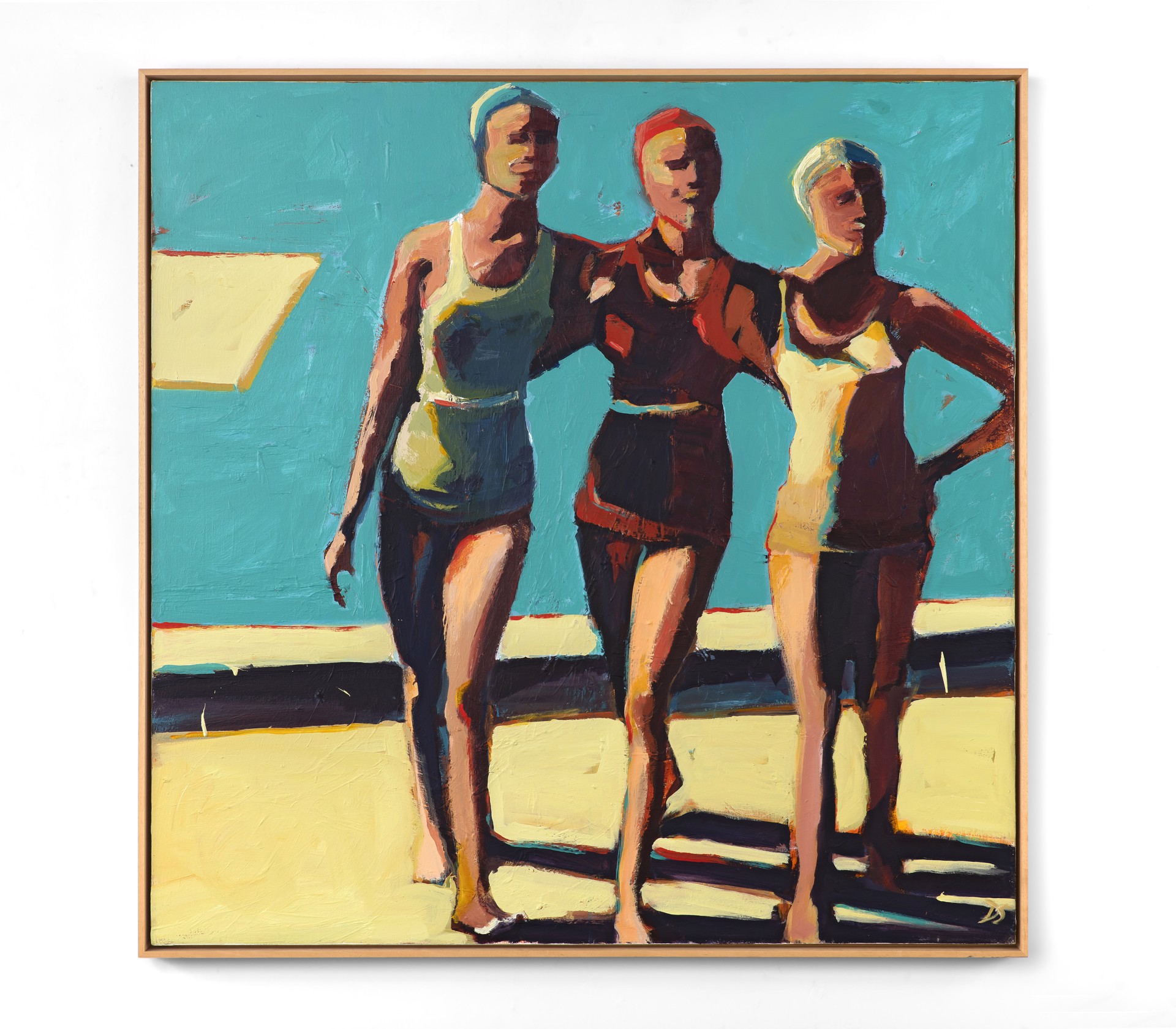 The Three Swimmers by Daniela Schweitzer