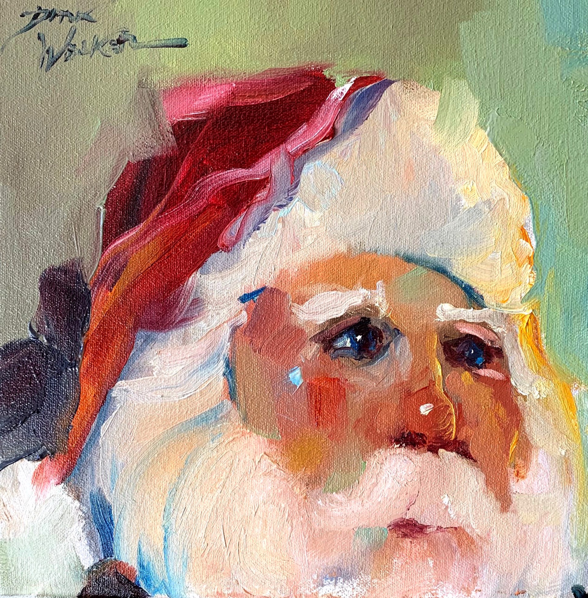 Santa #5 by Dirk Walker