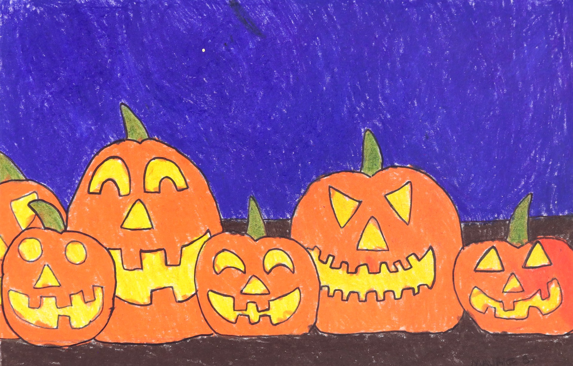 The Pumpkins by Maurice Barnes