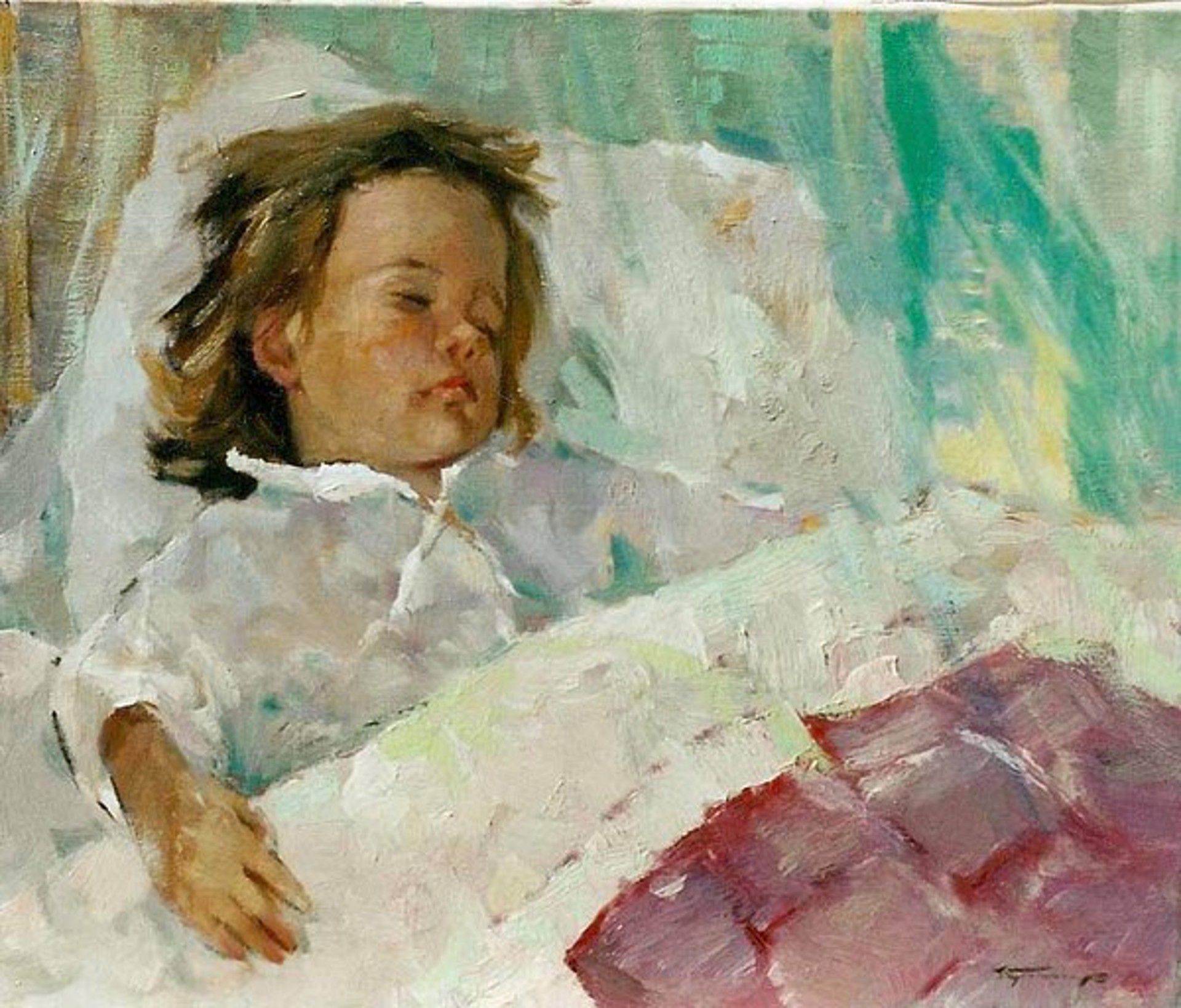 Sleeping Girl by Alexander Kremer