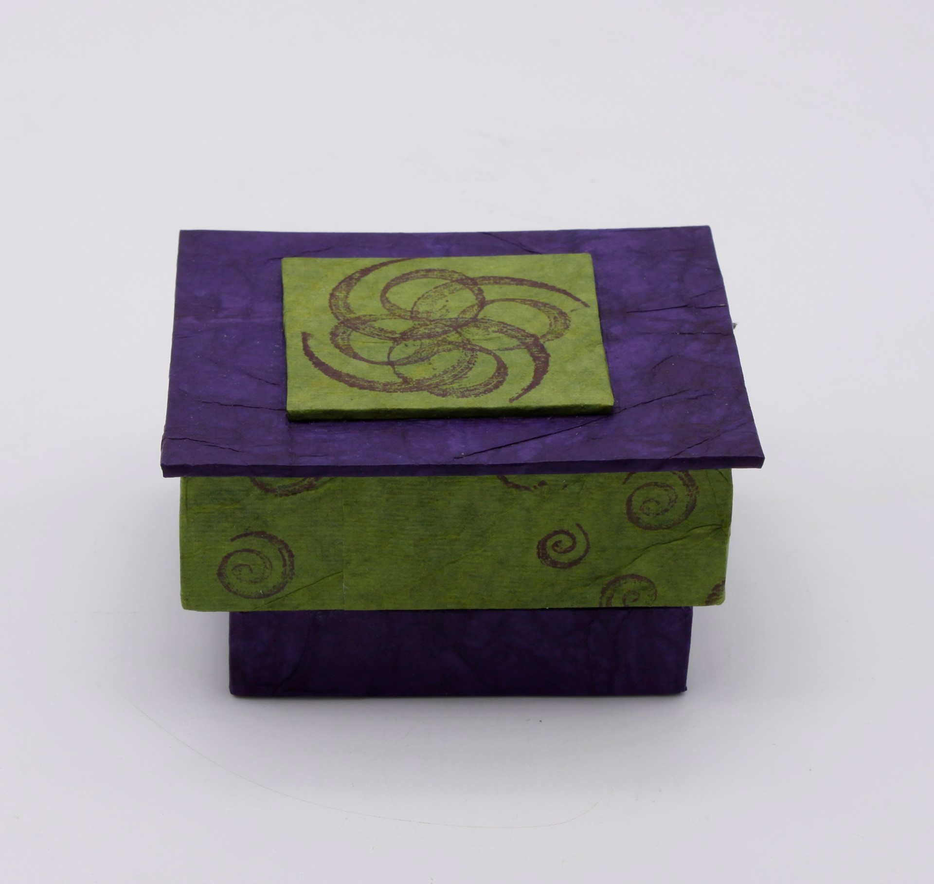 Box on Stilts - Green by Christine Trexel