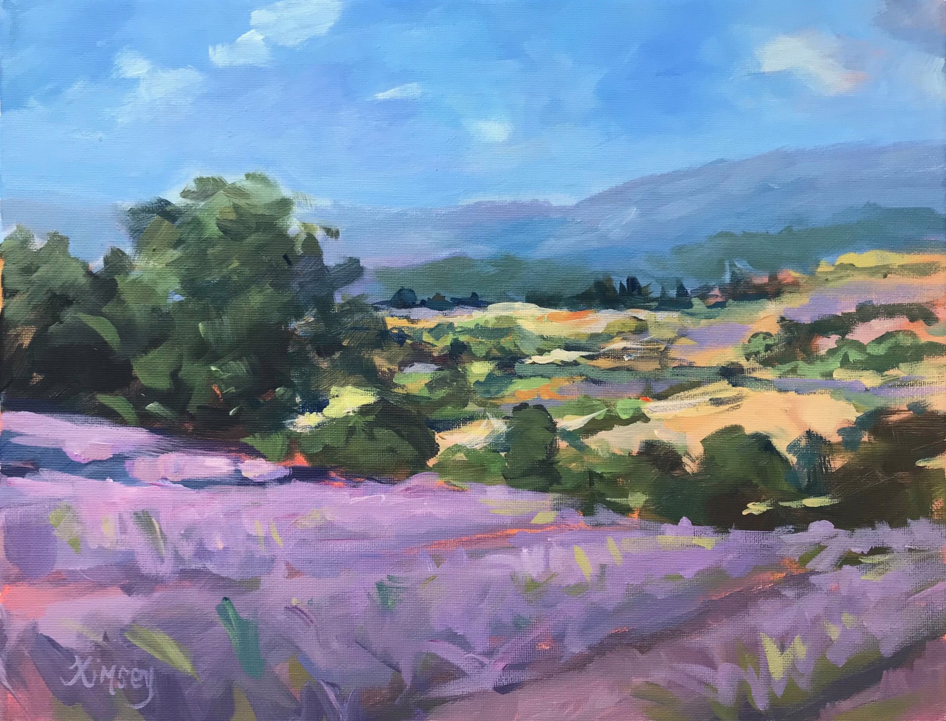 Lavender Hills by Lorraine Kimsey