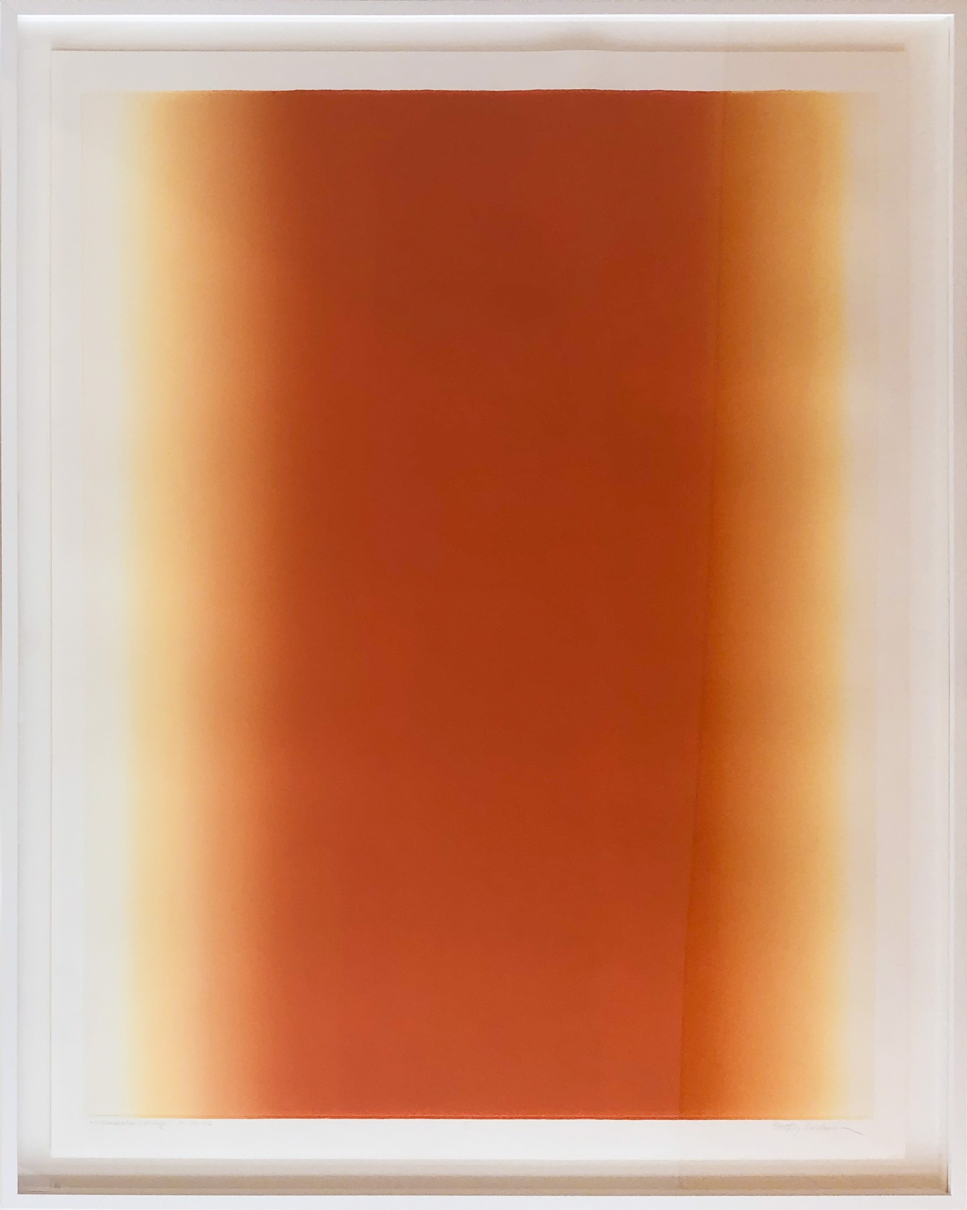 Illumination, Orange #09-20-03 by Betty Merken