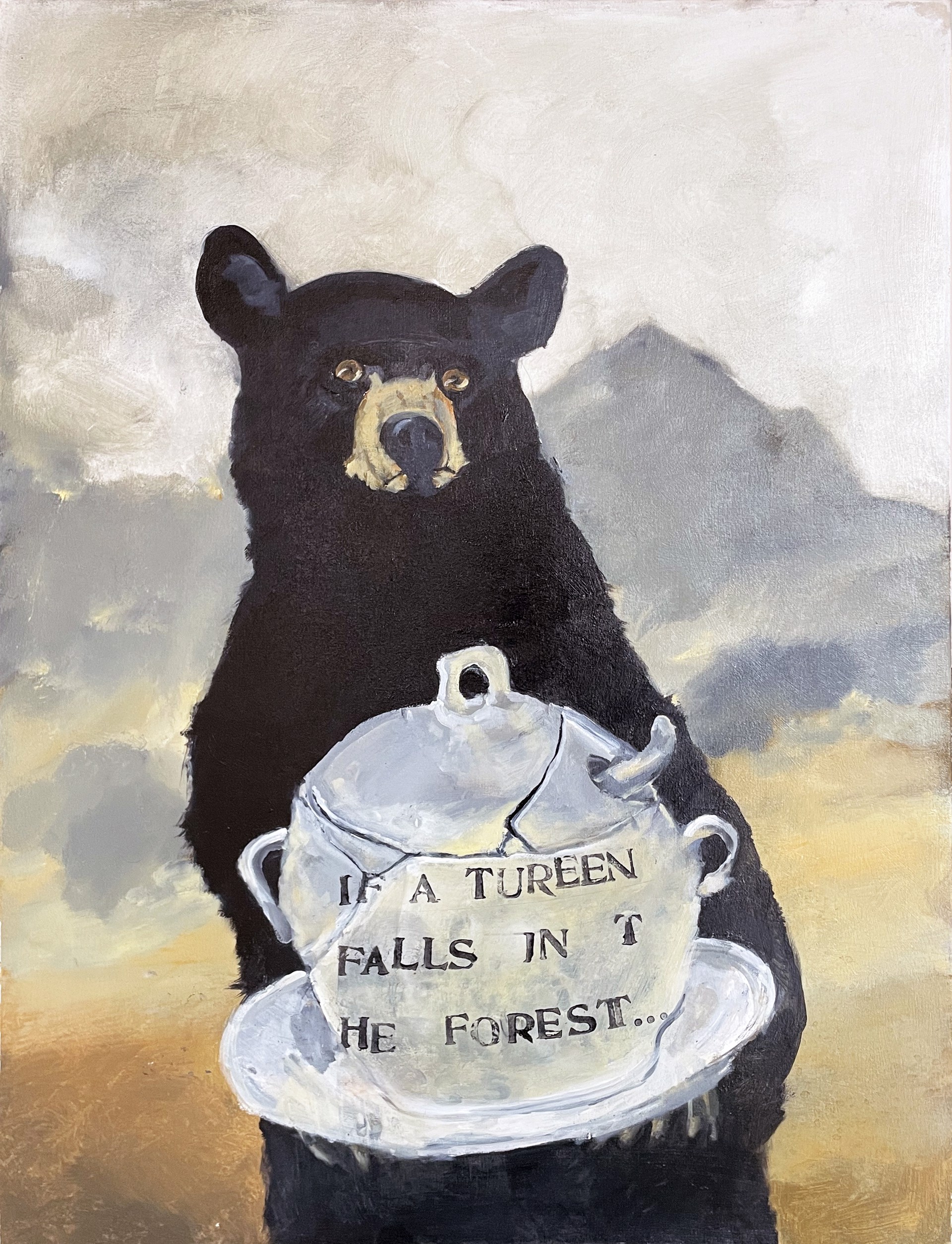 Tureen in the Forest by Robert McCauley
