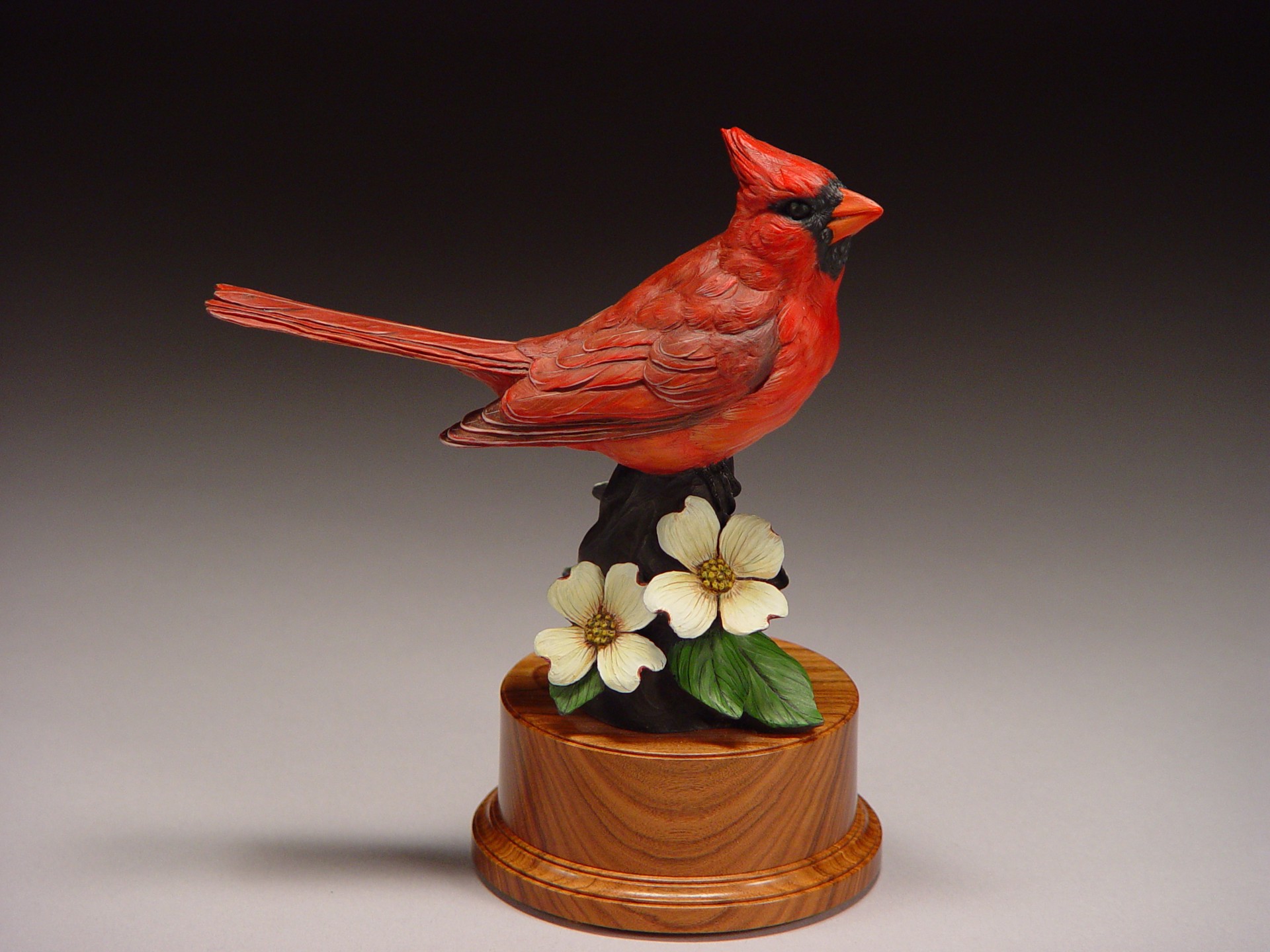 Cardinal and Dogwood by Eugene Morelli