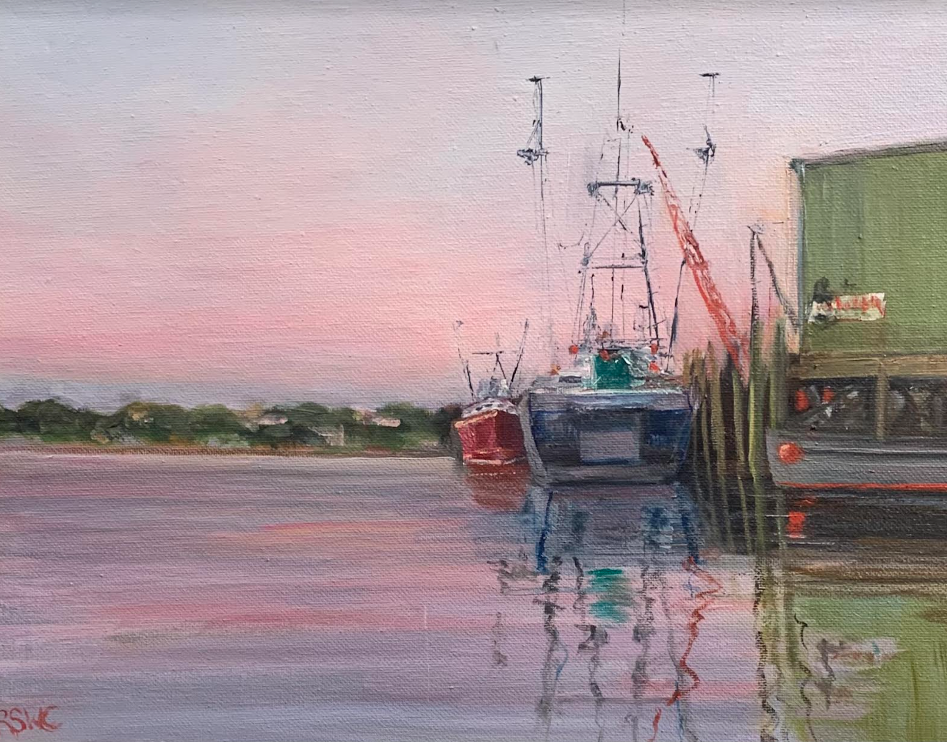 Gloucester Harbor by Rose Walsh-Cooke