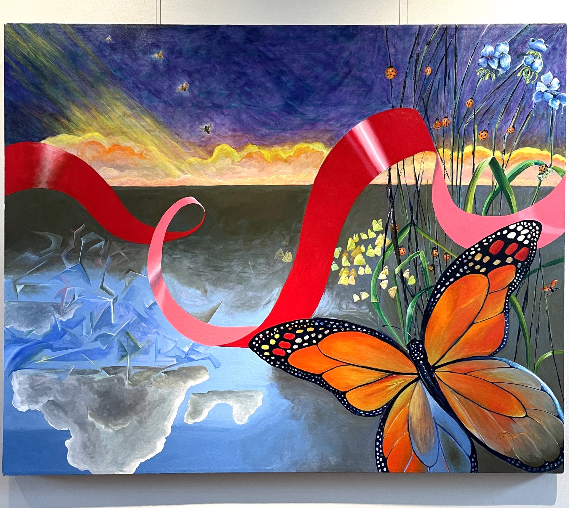 Melanie Hickerson Ribbon Of Life Lydia Street Gallery