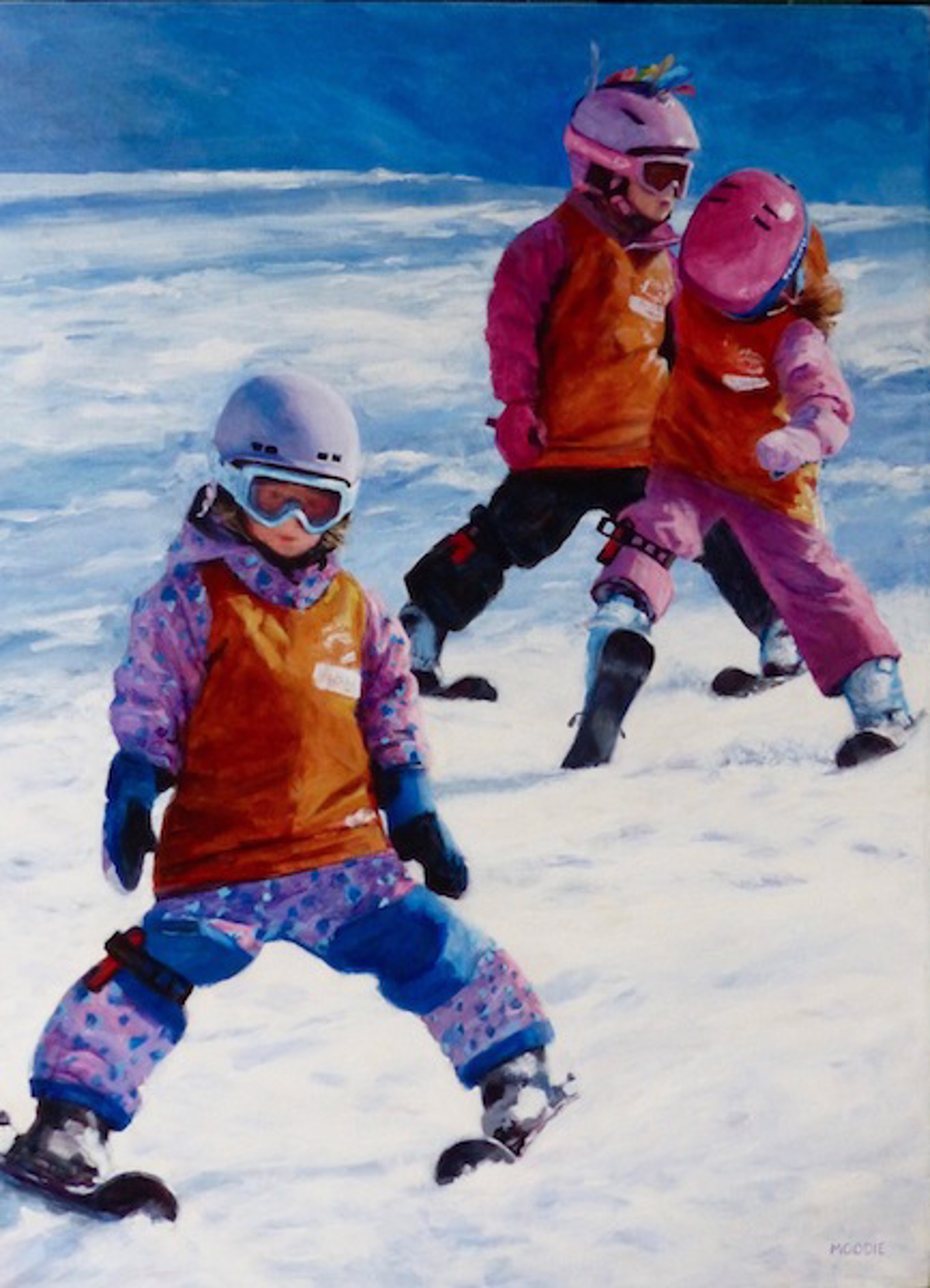 Untitled - Whistler kids by Doria Moodie