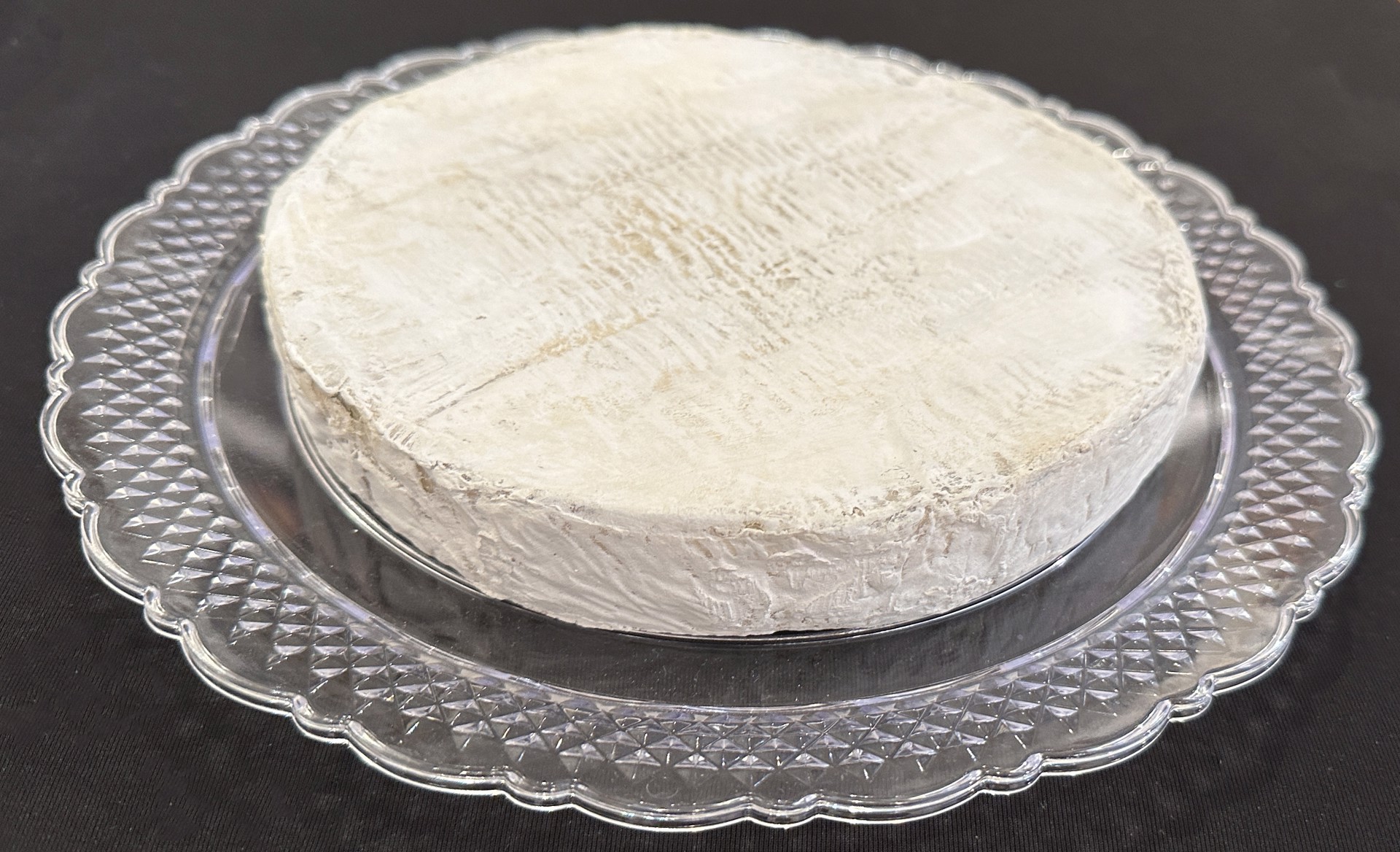 Brie Cheese Wheel by Henri Gadbois Ceramics