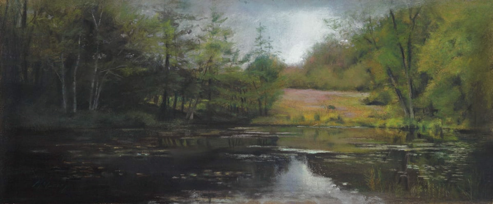 Hollis Pond by Anne McGrory