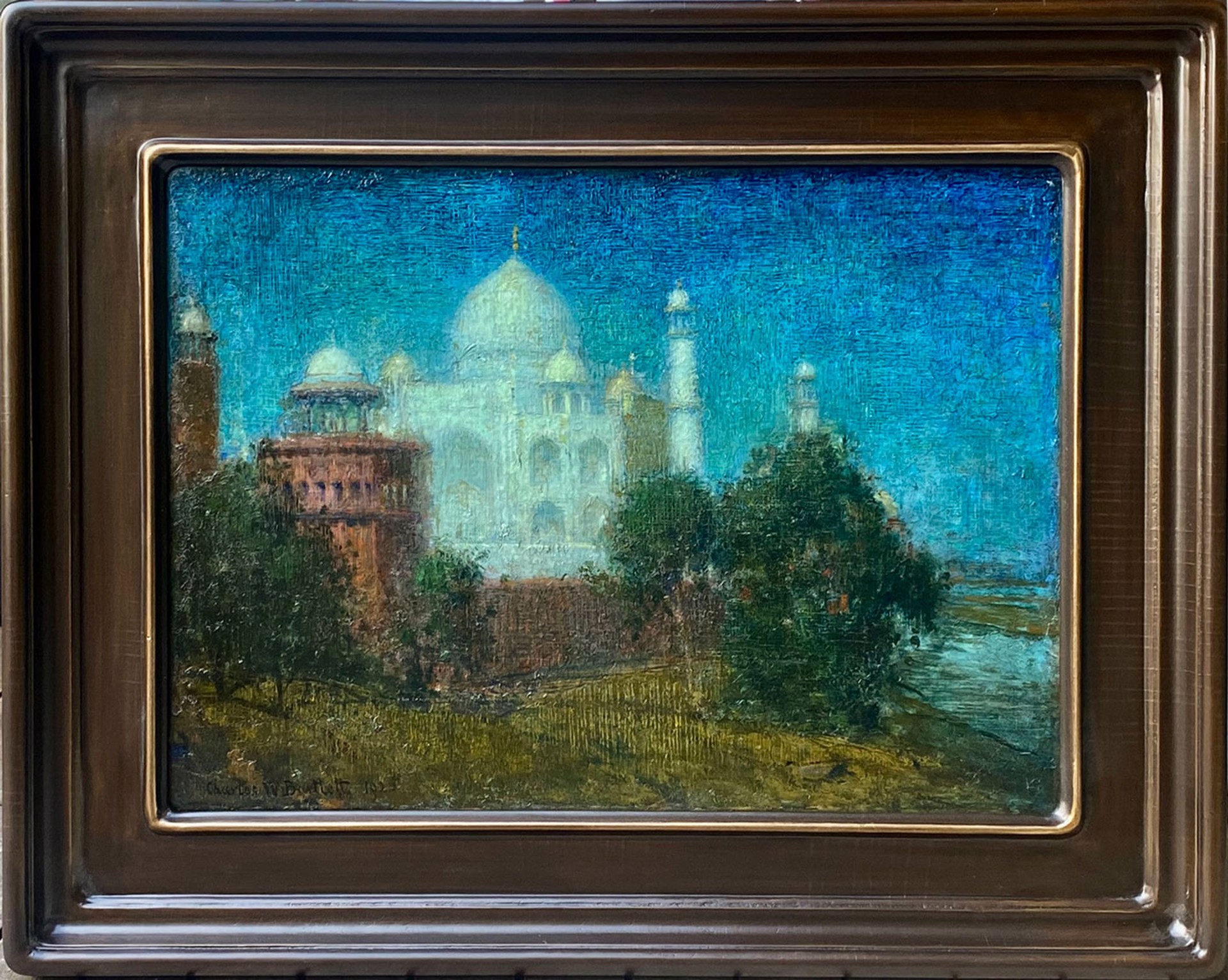 Taj Mahal from the East by Charles Bartlett