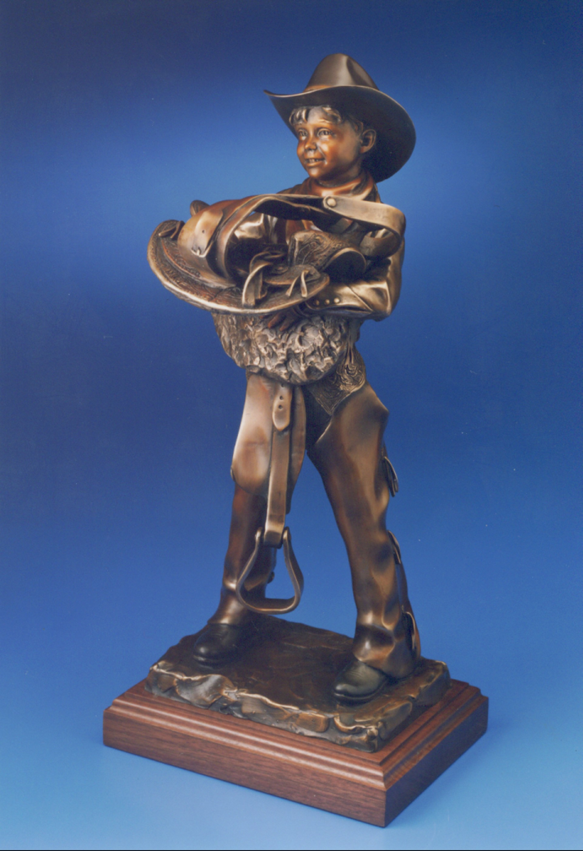 Rarin' To Ride by George Lundeen