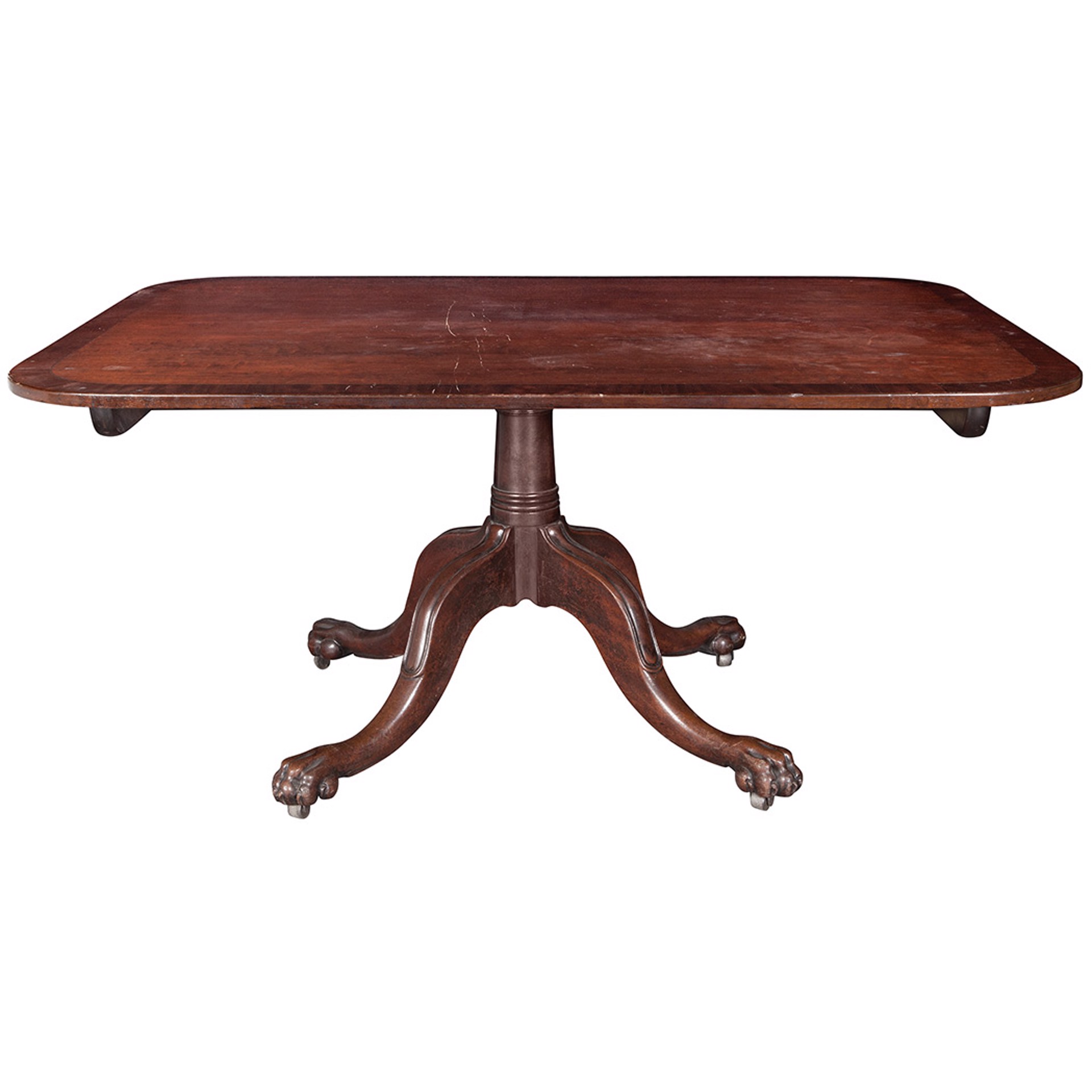 George IV.mahogany tilt-top breakfast table