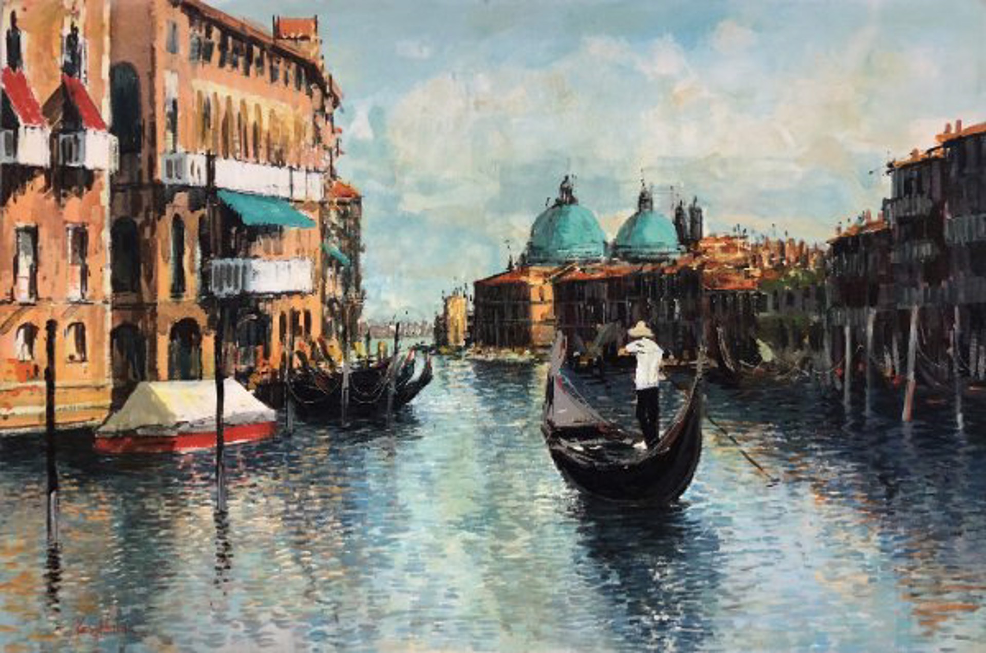 Venice Canal by Kerry Hallam