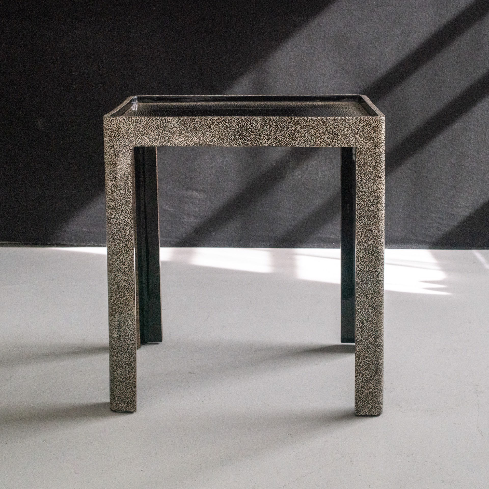 Table in Eggshell by Thierry Voeltzel