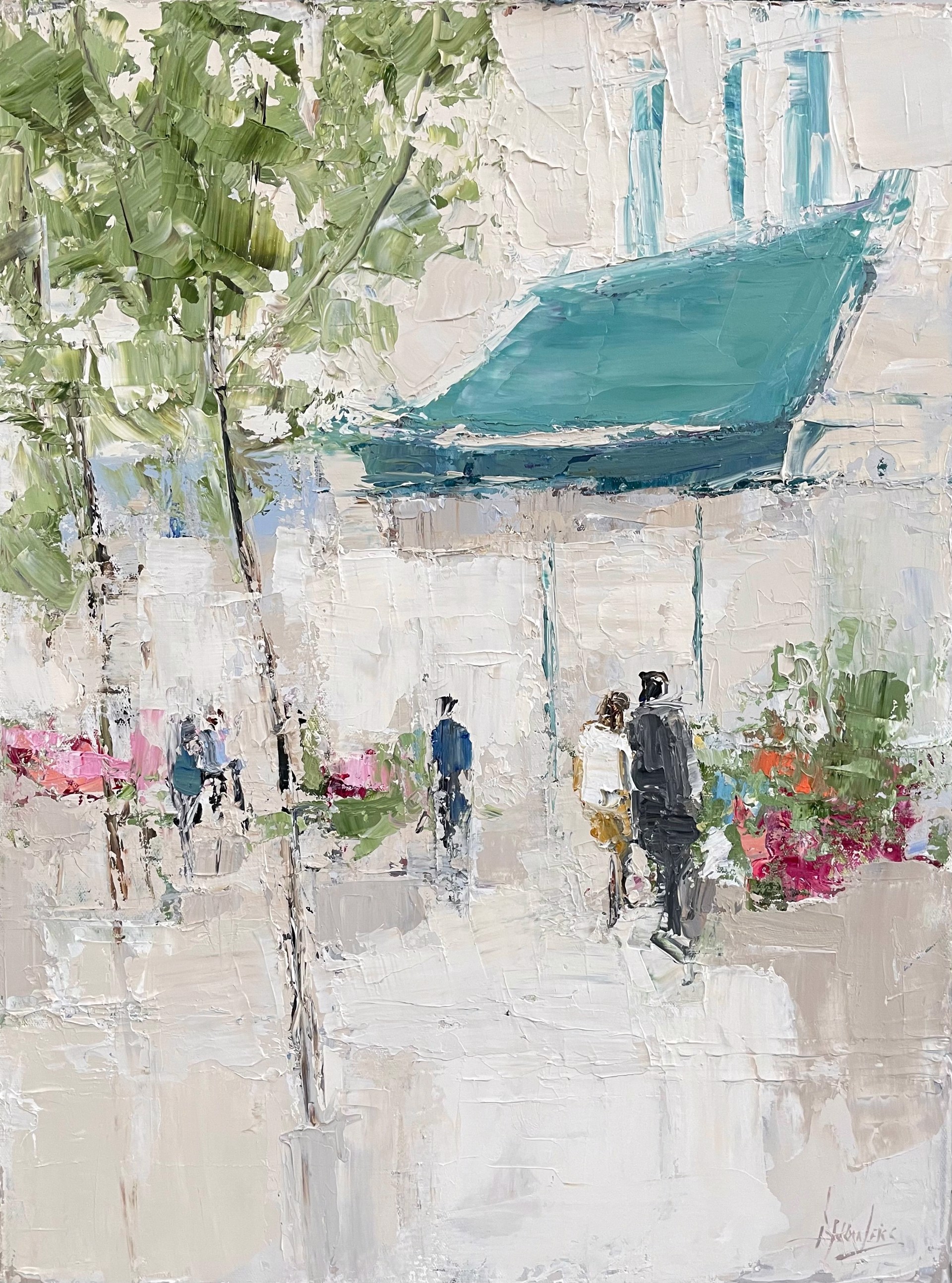 A Day In Paris {SOLD} by Barbara Flowers