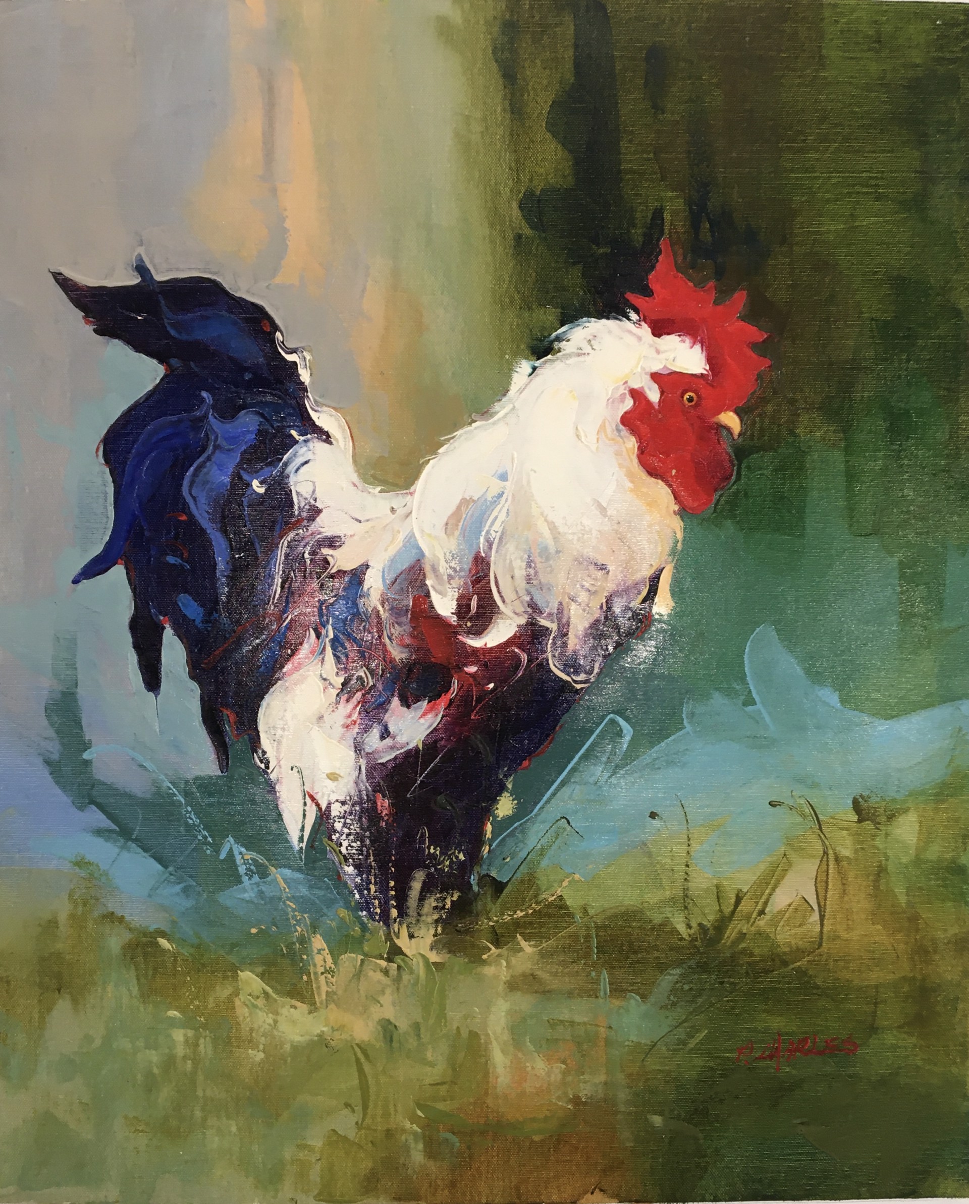 BOLD ROOSTER by P CHARLES