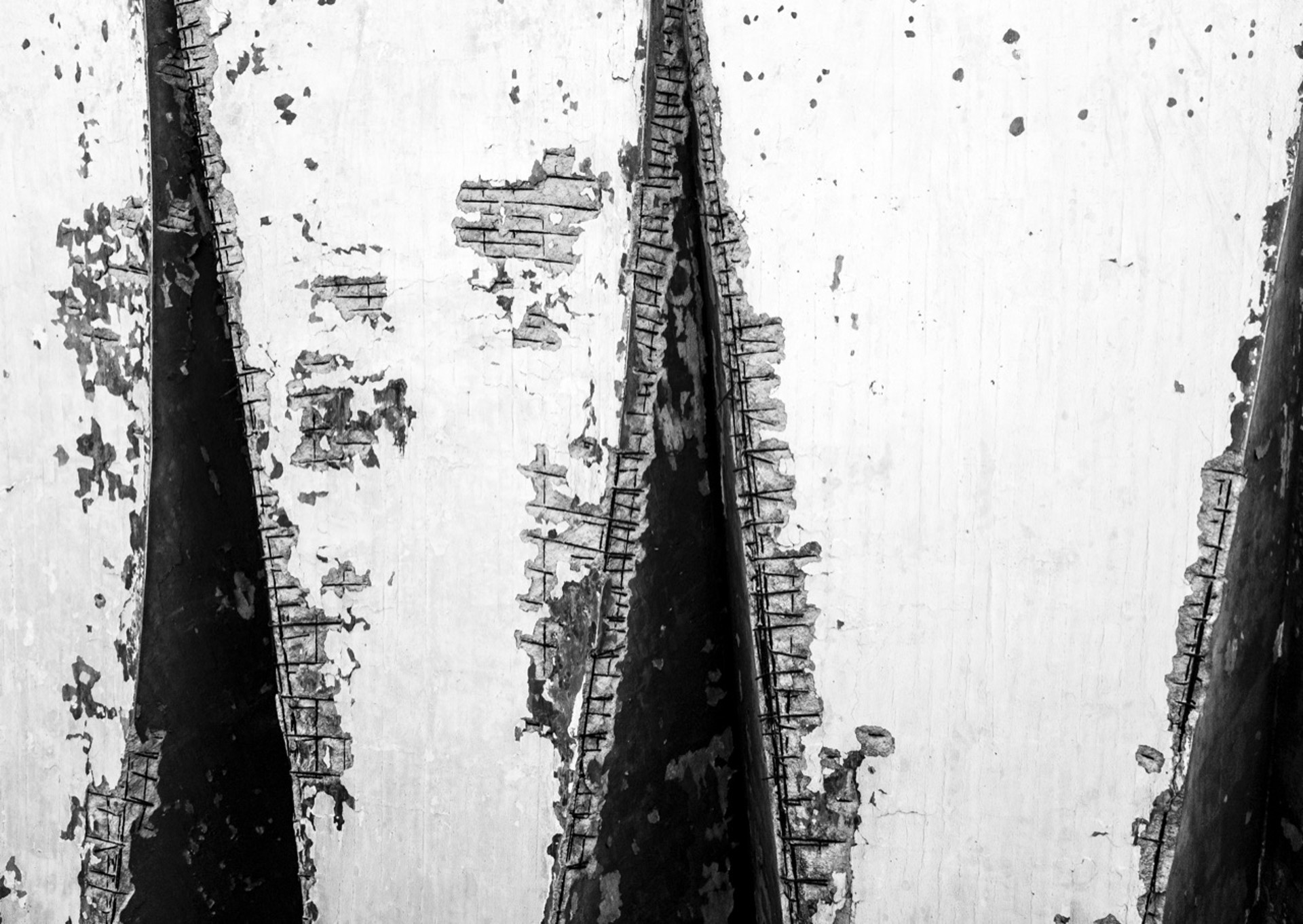 Handpainted "Cuba Detail" in Metal Frame by Rob Brinson