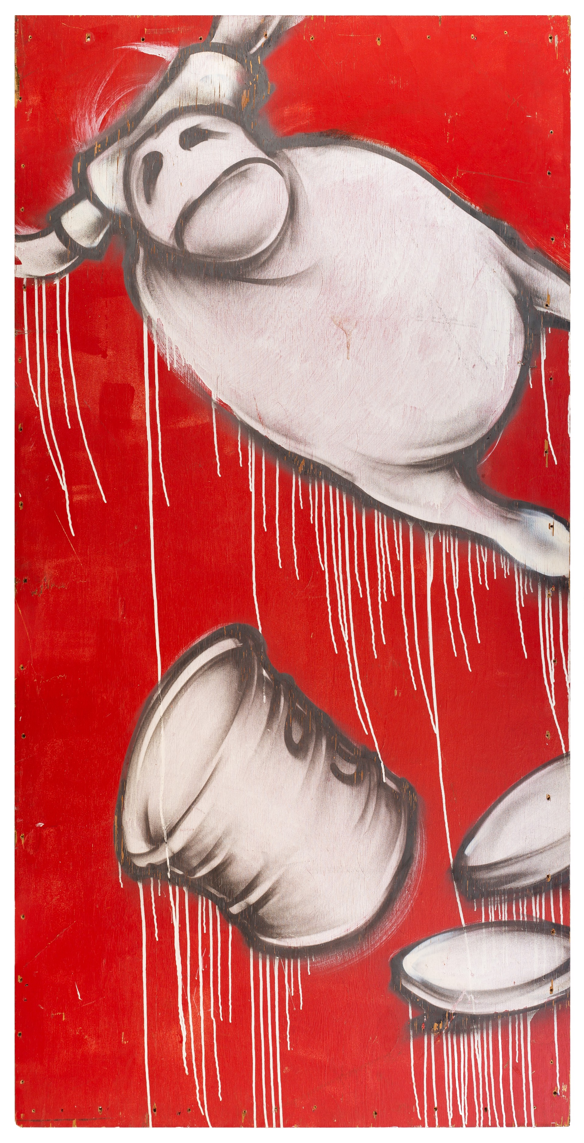 Untitled (Bull) by Barry McGee