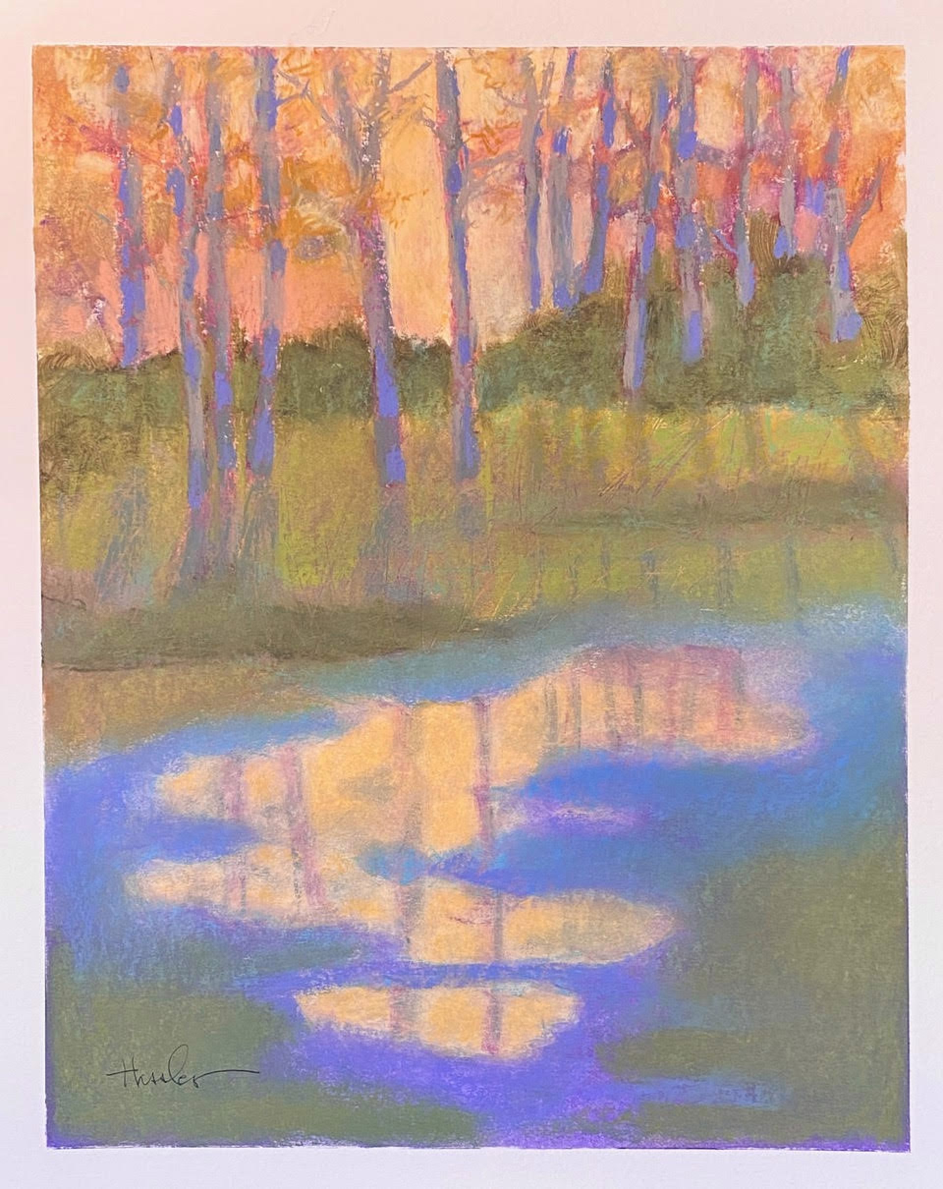 Reflecting Pond II by Pam Hassler