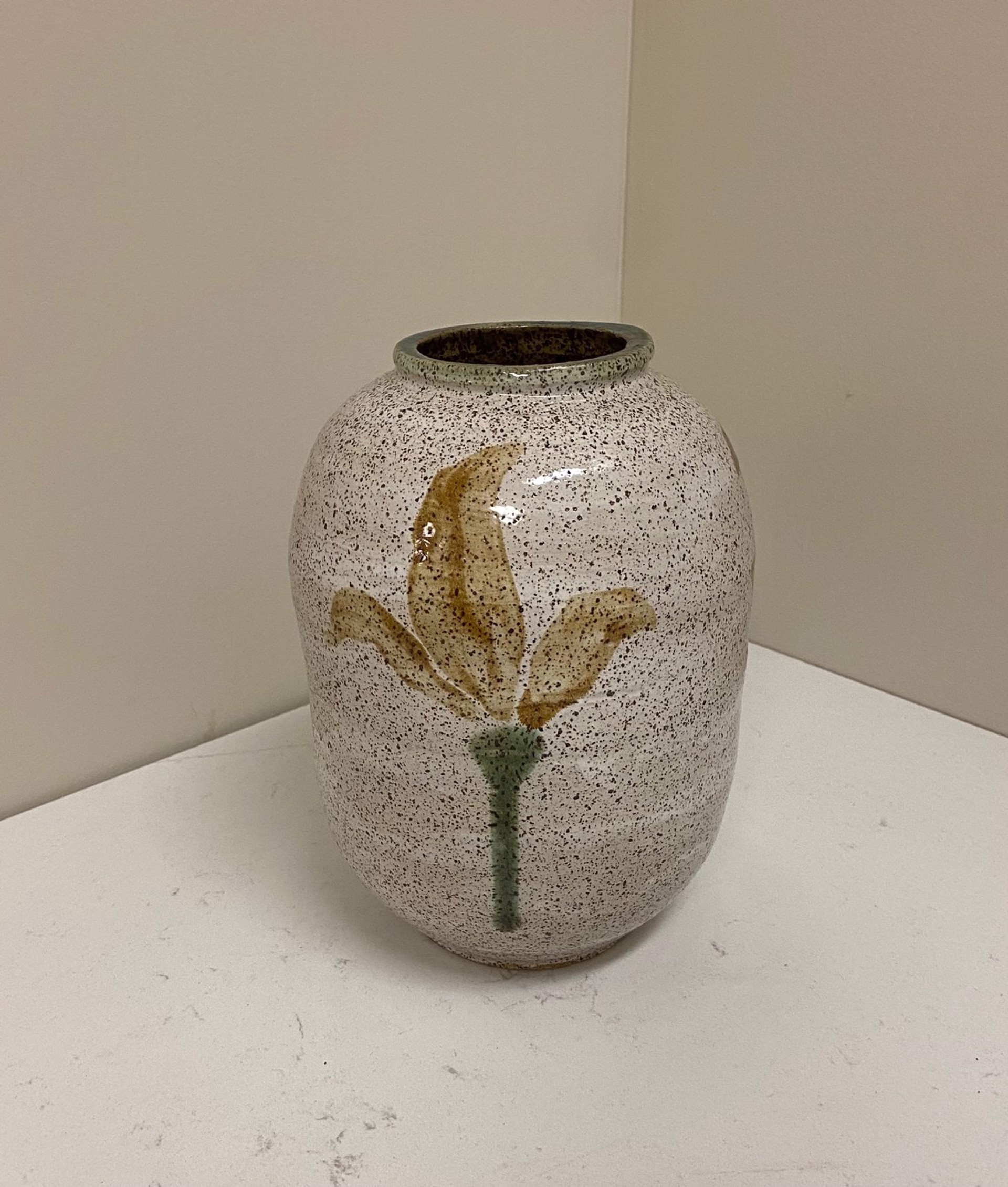 Speckled Flower Vase by Frankie Williams