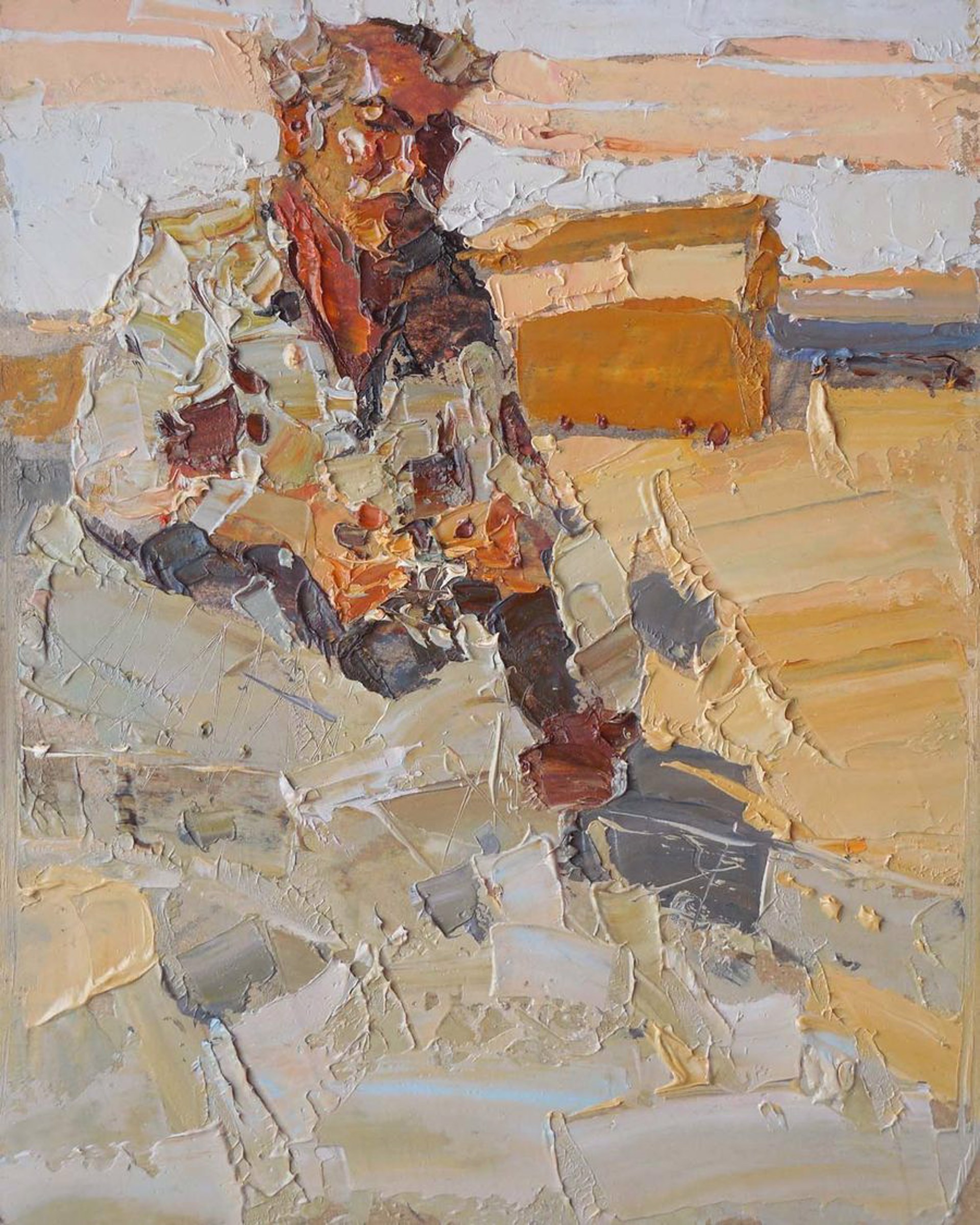 Old Fisherman by Daniil Volkov