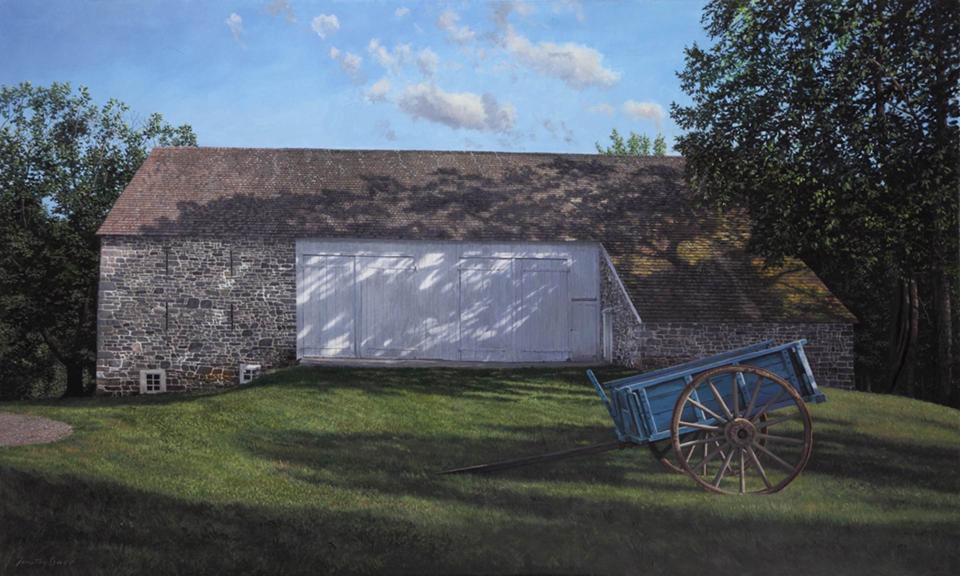 Hellam Barn by Timothy Barr